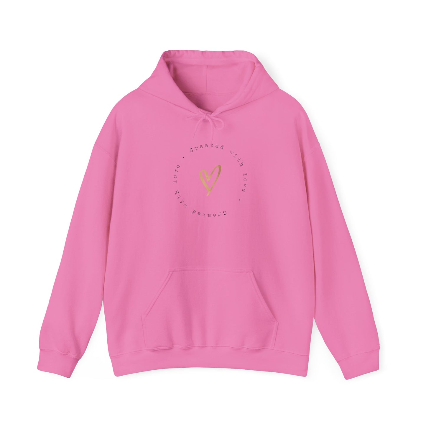 Created With Love Unisex Heavy Blend™ Hooded Sweatshirt