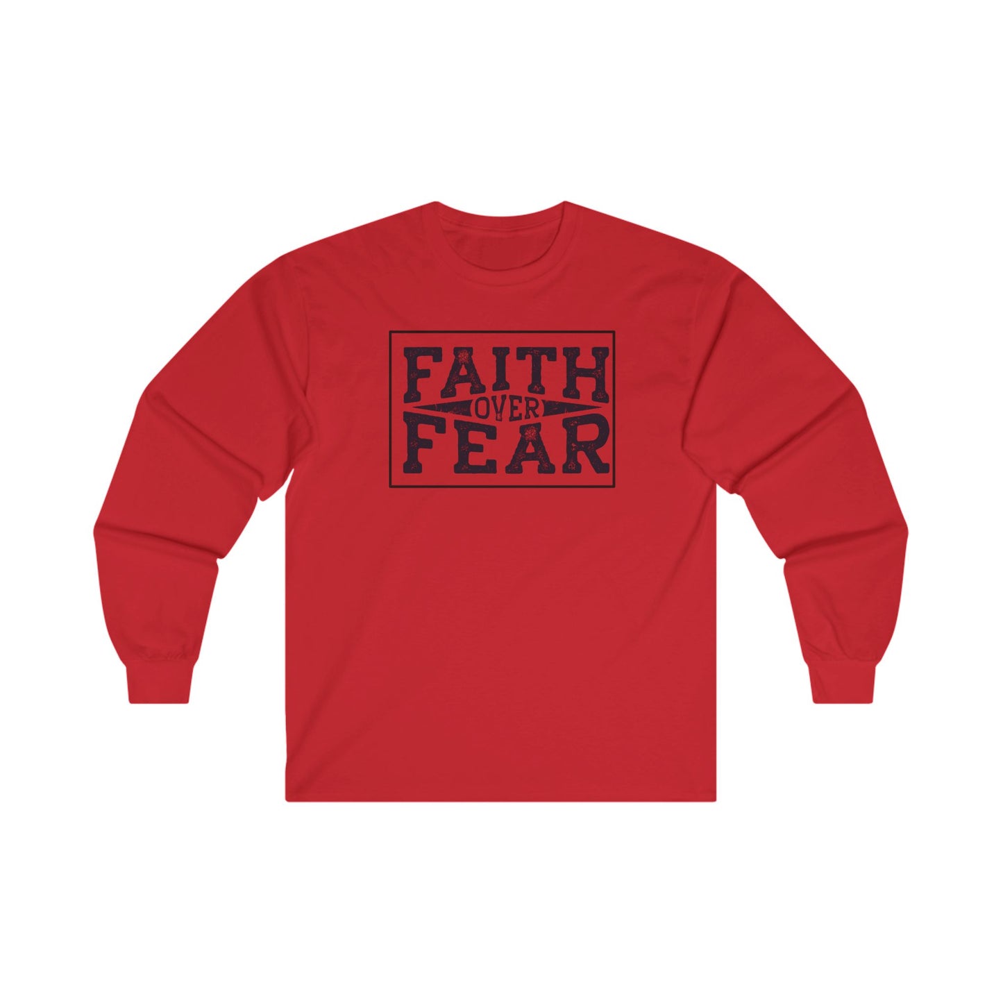 Faith Unisex Ultra Cotton Long Sleeve Tee
