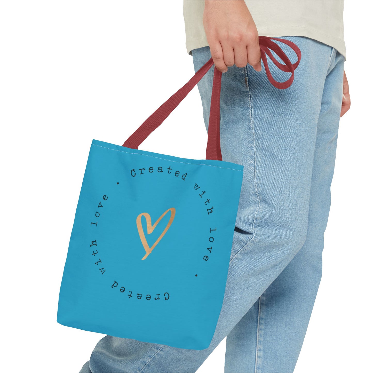 Created With Love Tote Bag
