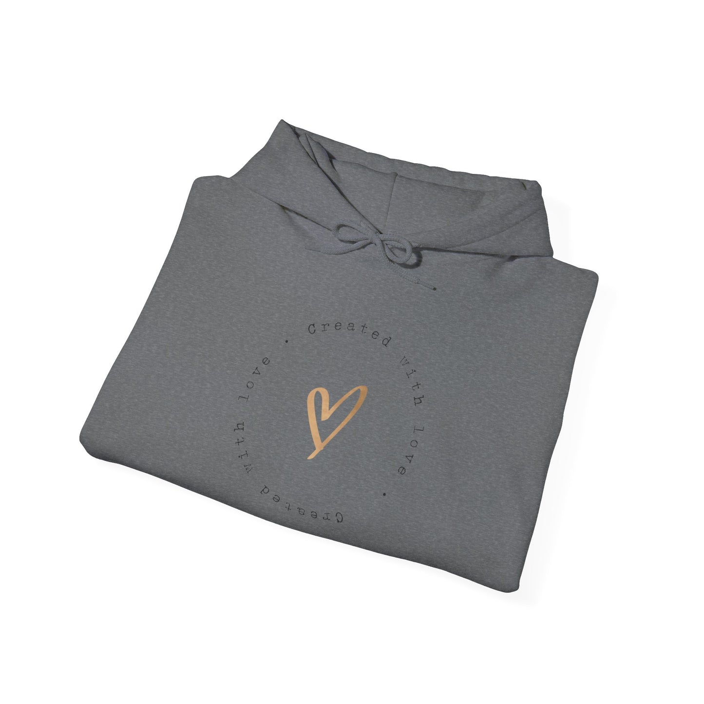Created With Love Unisex Heavy Blend™ Hooded Sweatshirt