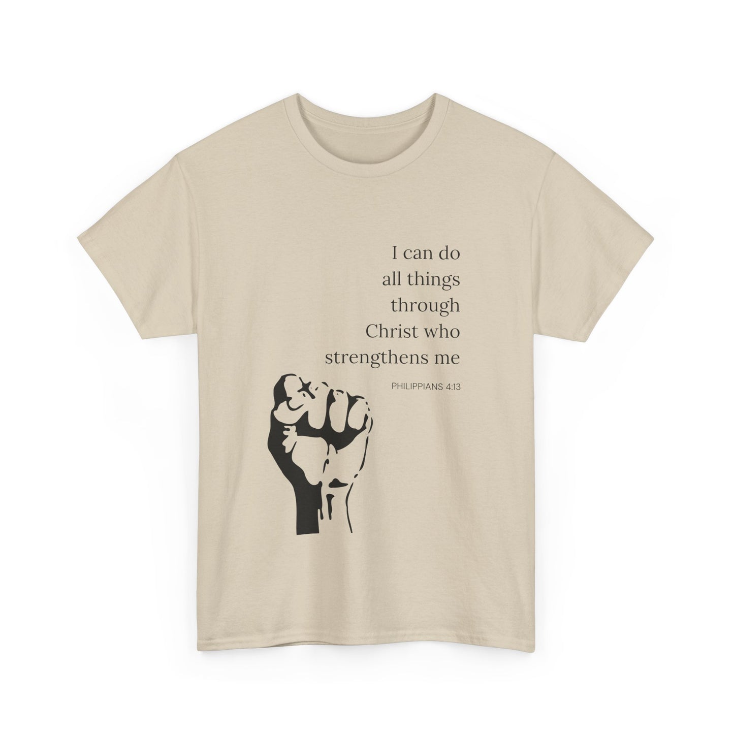 I Can Do All Things Unisex Heavy Cotton Tee