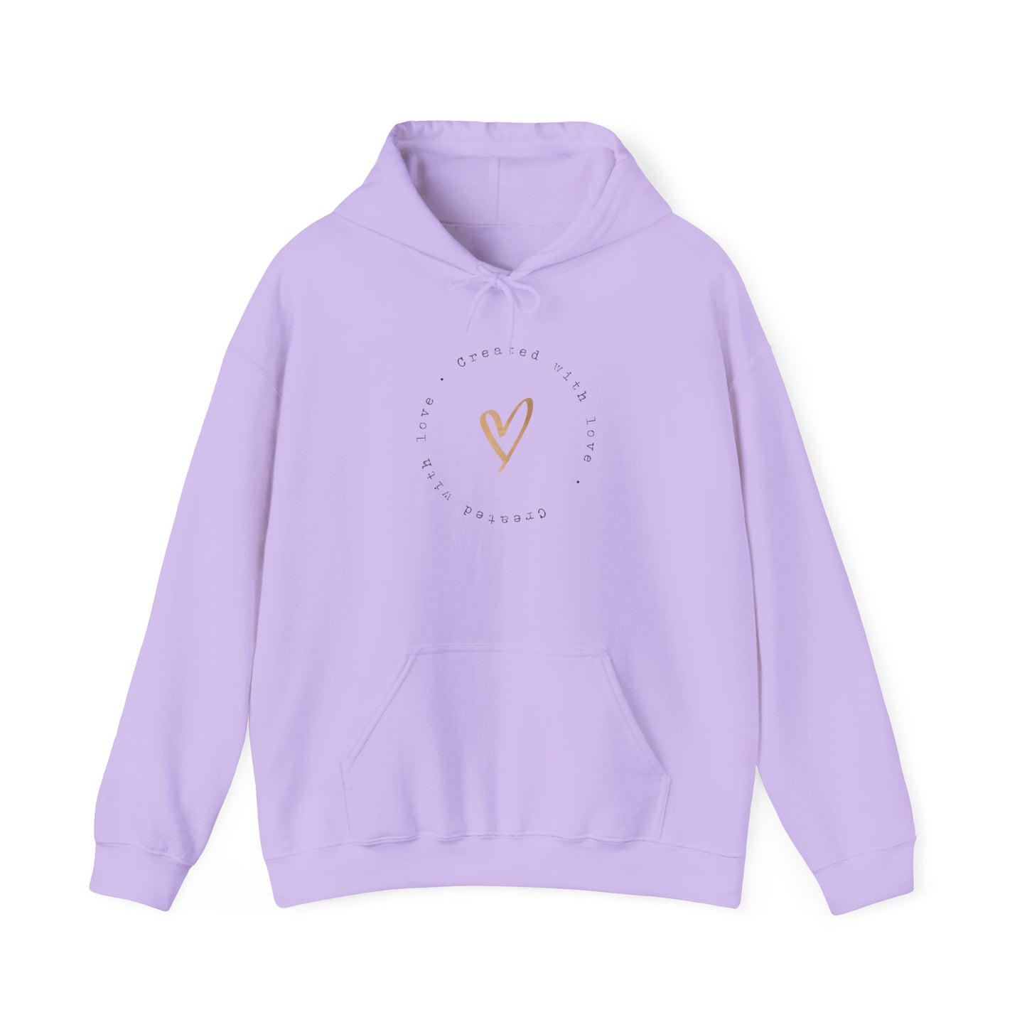 Created With Love Unisex Heavy Blend™ Hooded Sweatshirt