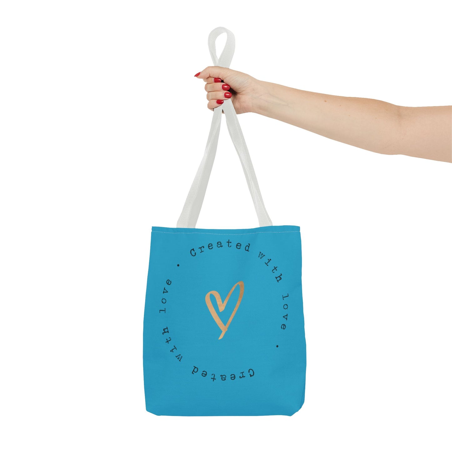 Created With Love Tote Bag