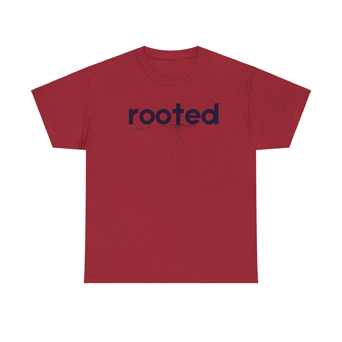 Rooted In Christ Cotton Tee