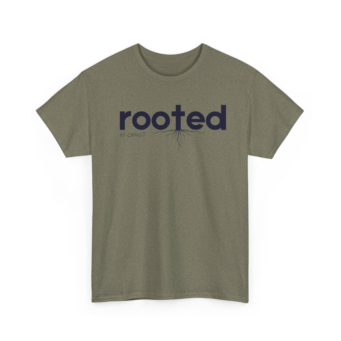 Rooted In Christ Cotton Tee