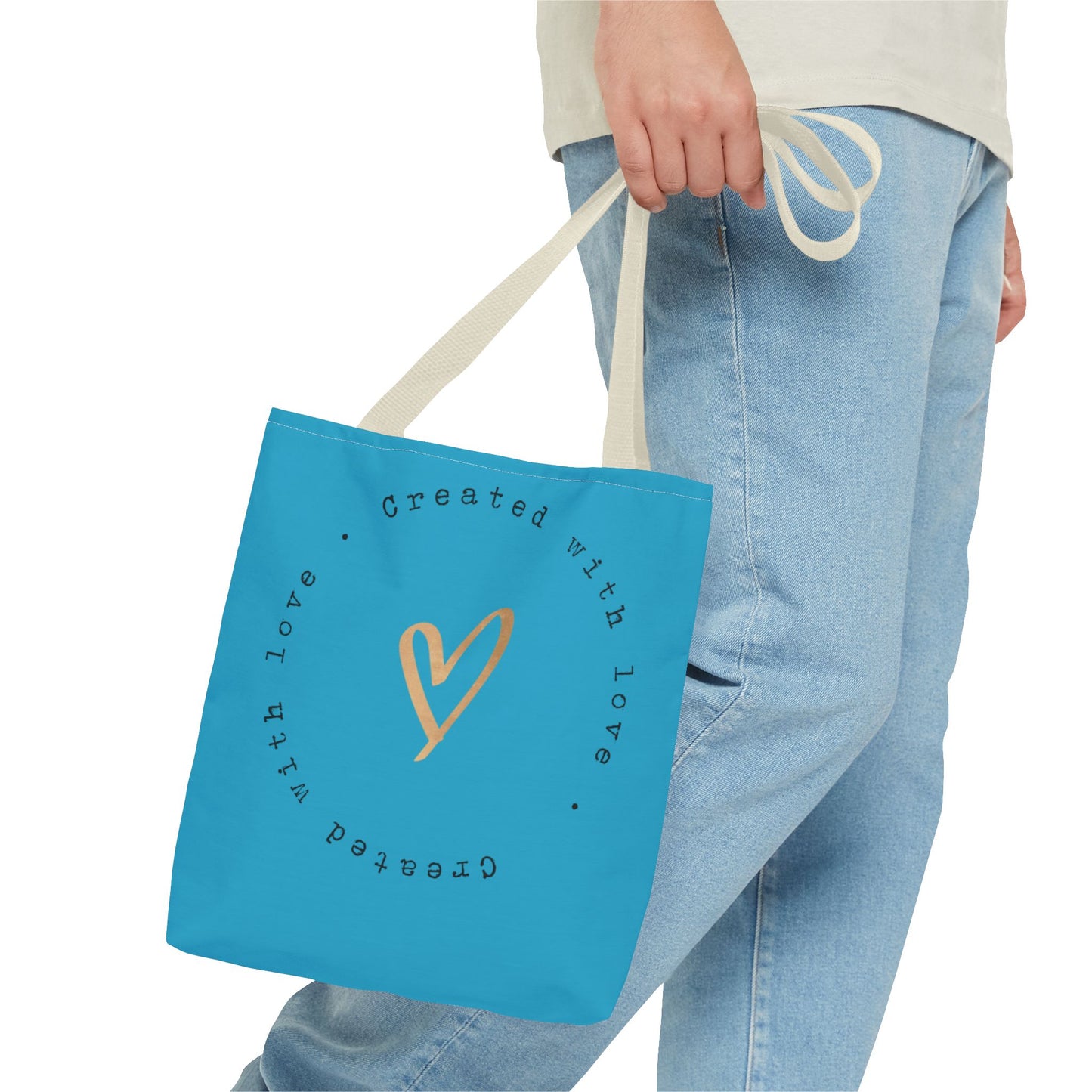 Created With Love Tote Bag