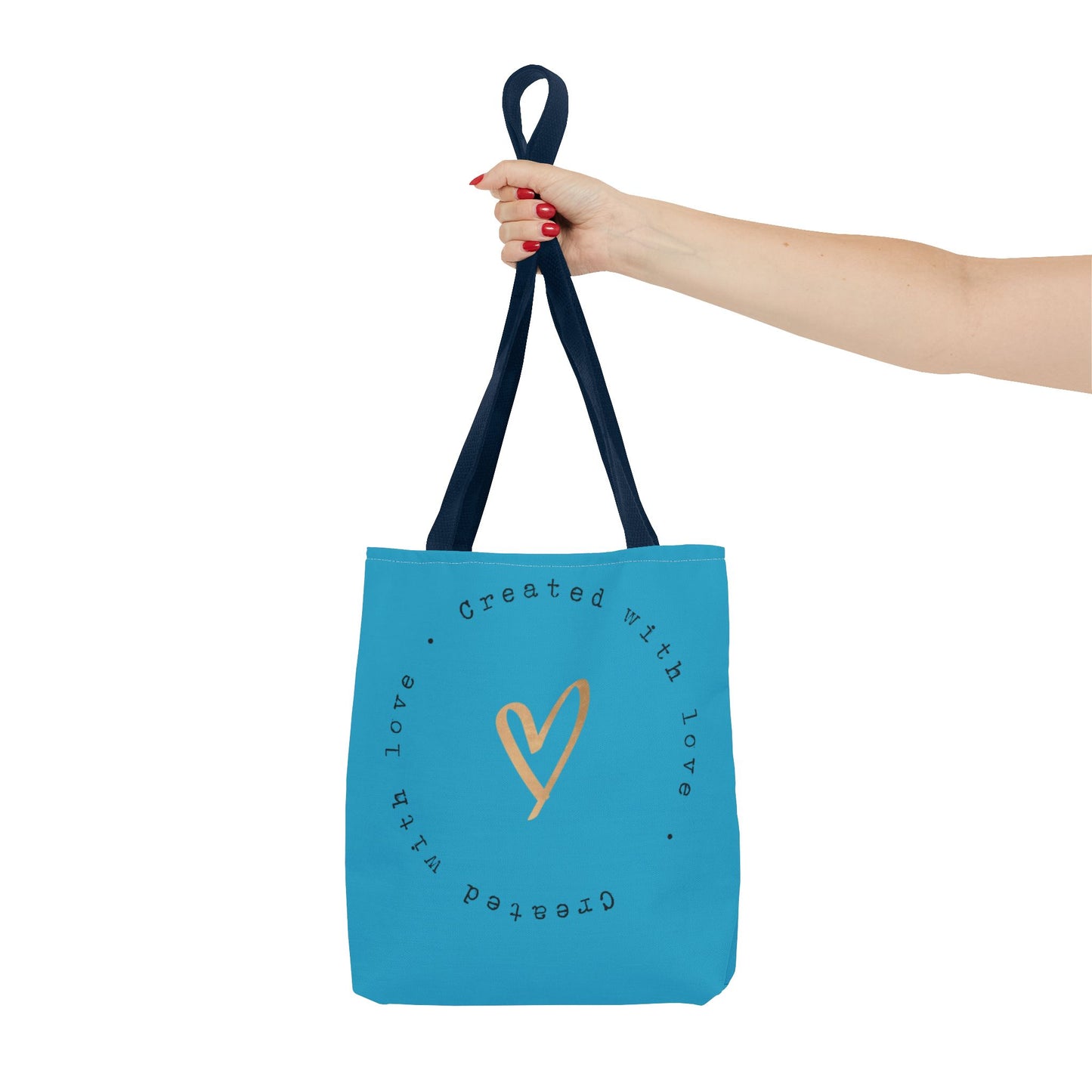 Created With Love Tote Bag