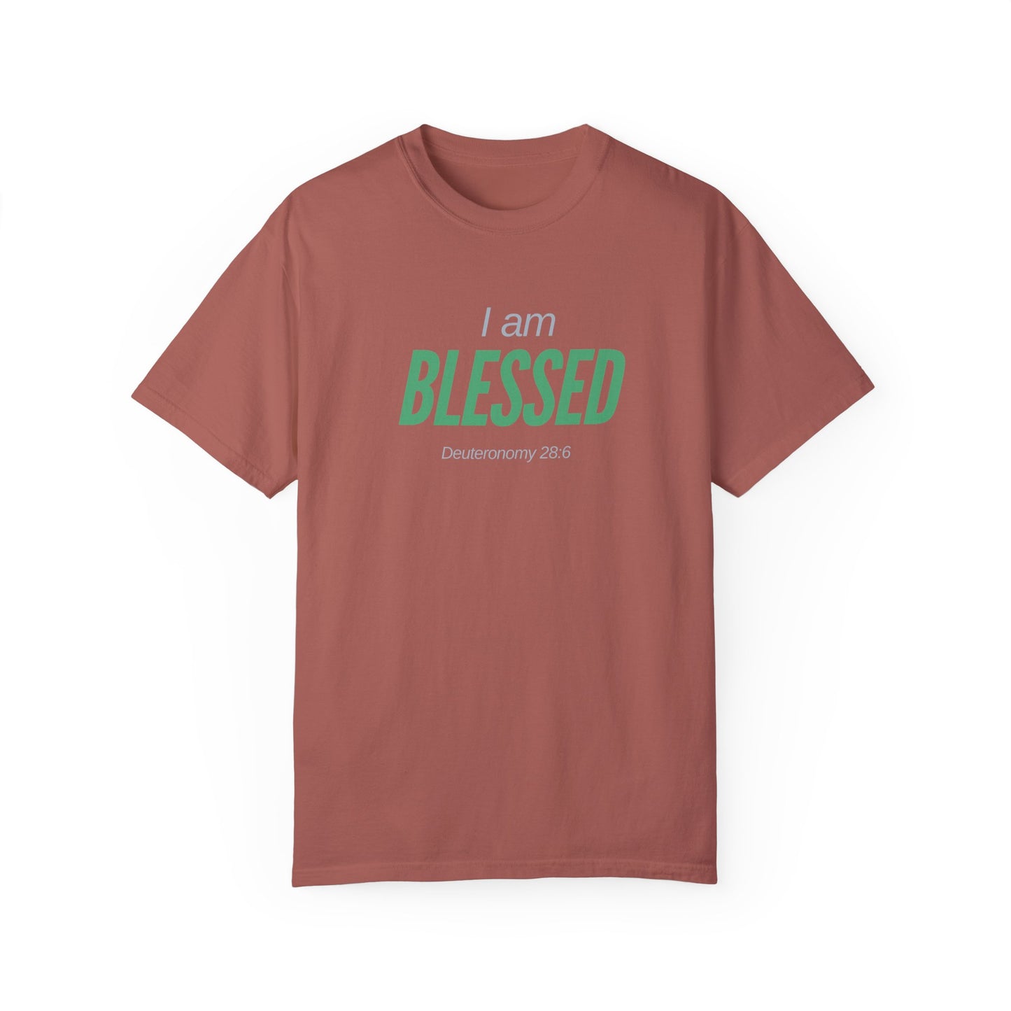 I Am Blessed Unisex Garment-Dyed T-shirt