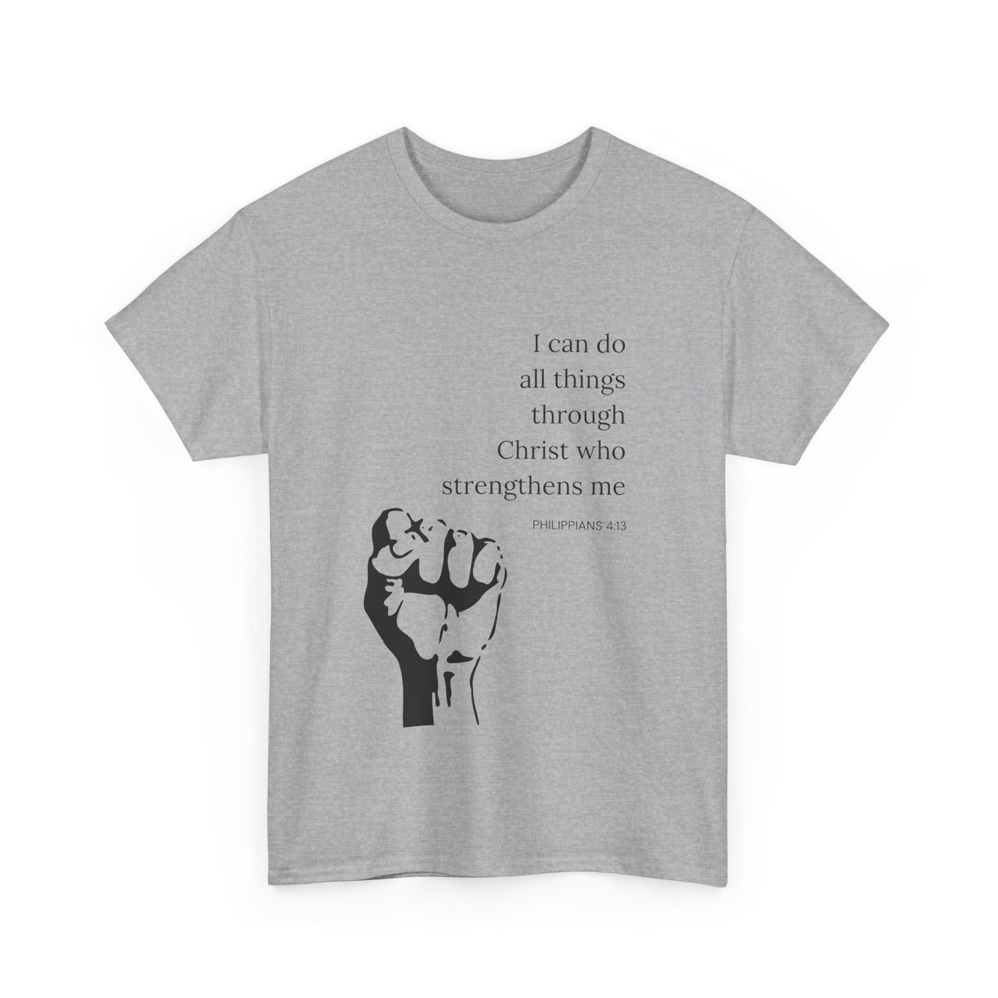 I Can Do All Things Unisex Heavy Cotton Tee