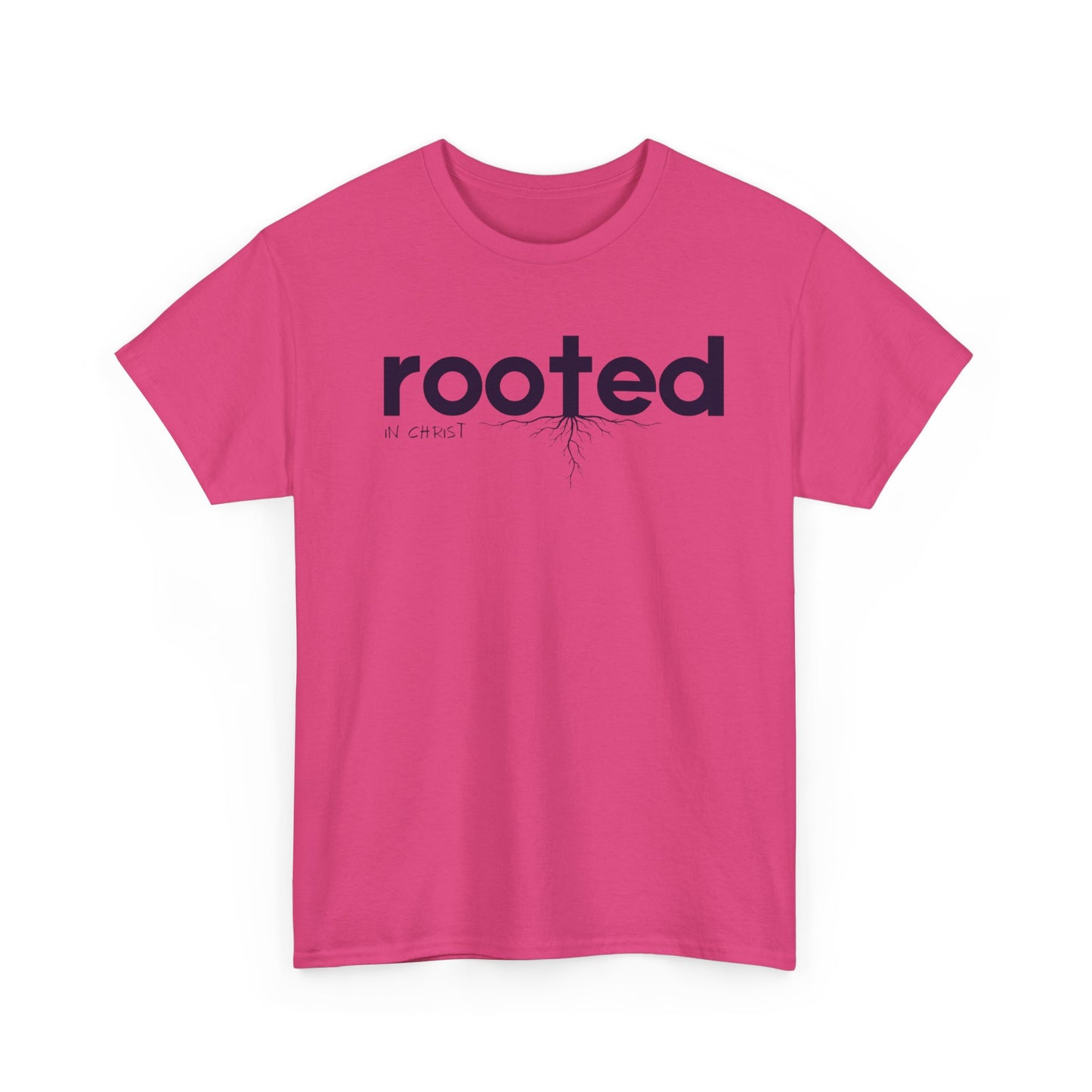 Rooted In Christ Cotton Tee