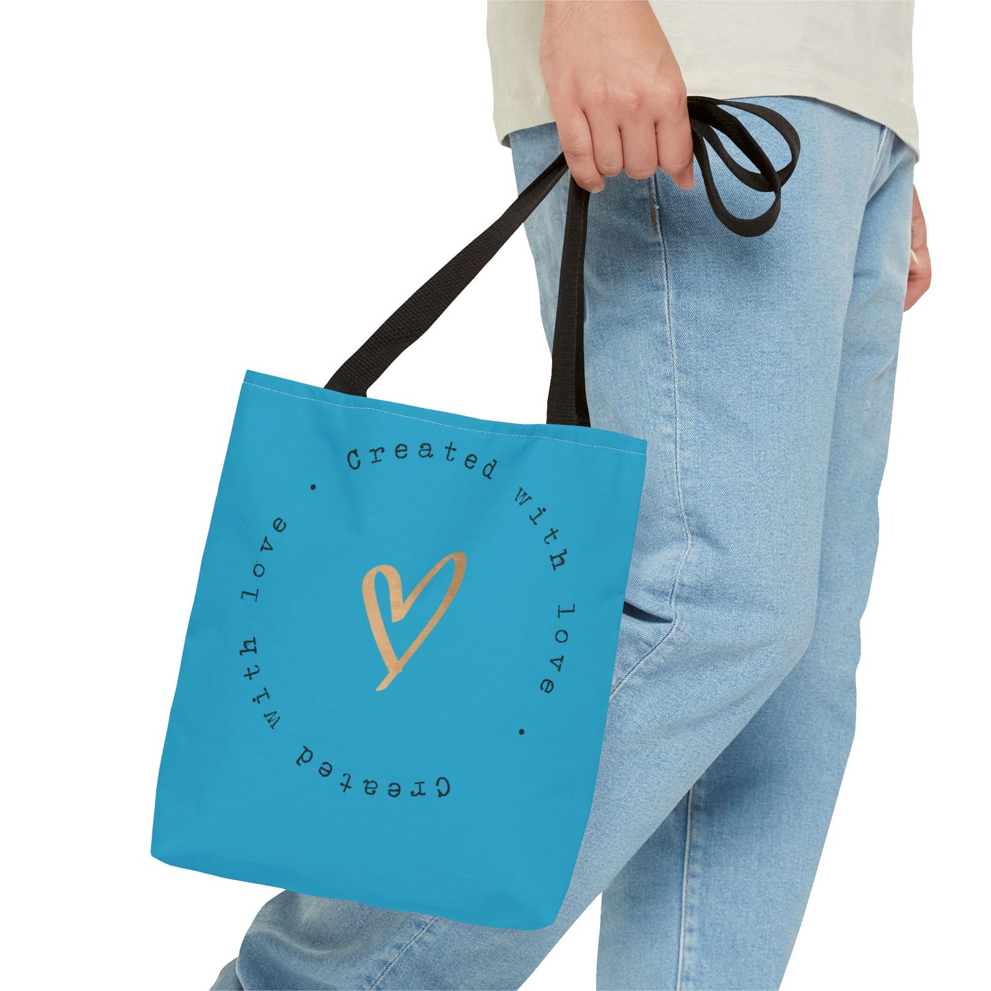 Created With Love Tote Bag