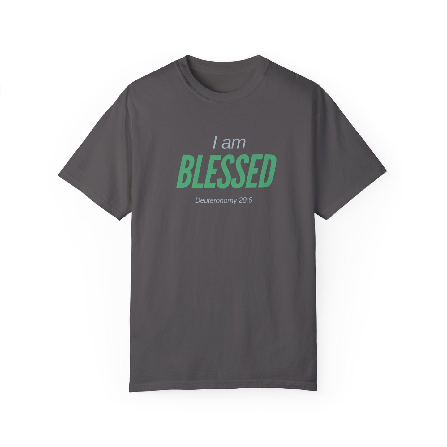 I Am Blessed Unisex Garment-Dyed T-shirt