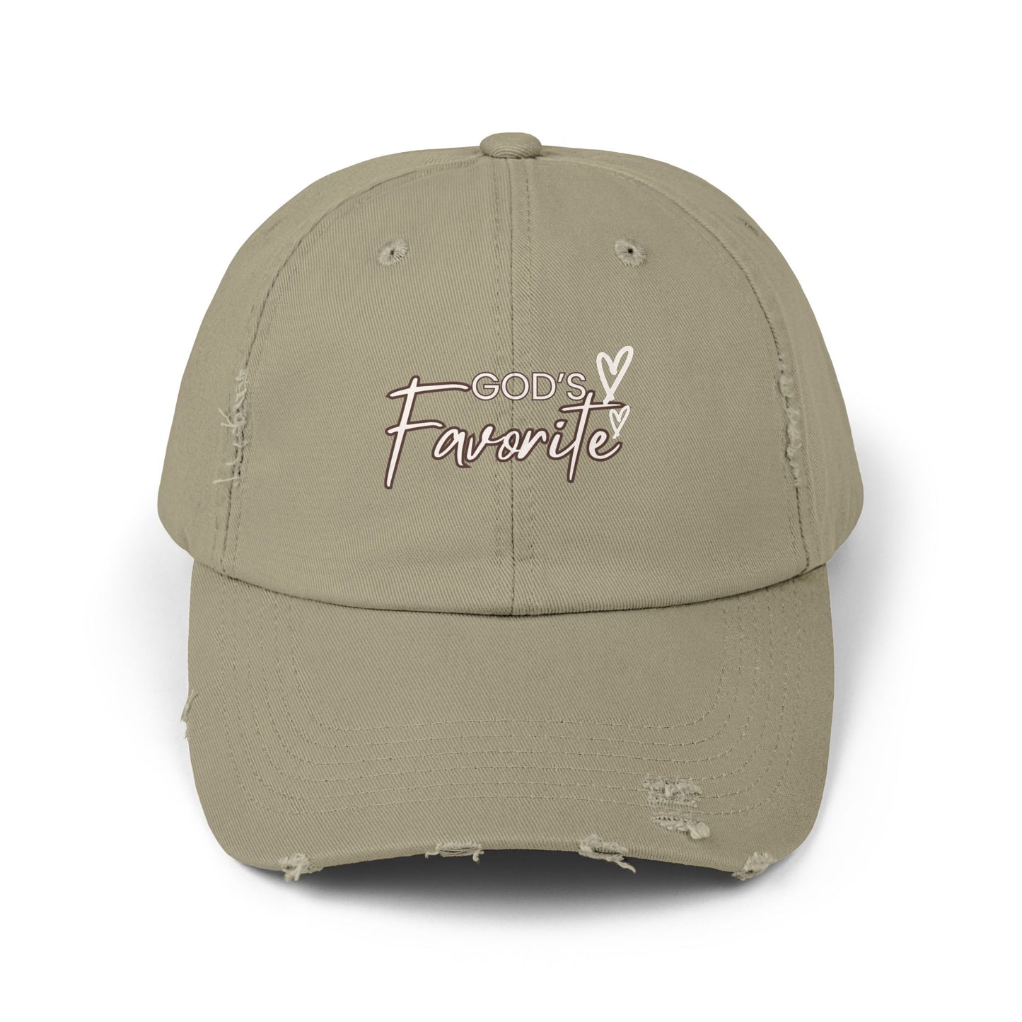 God’s Favorite Distressed Cap
