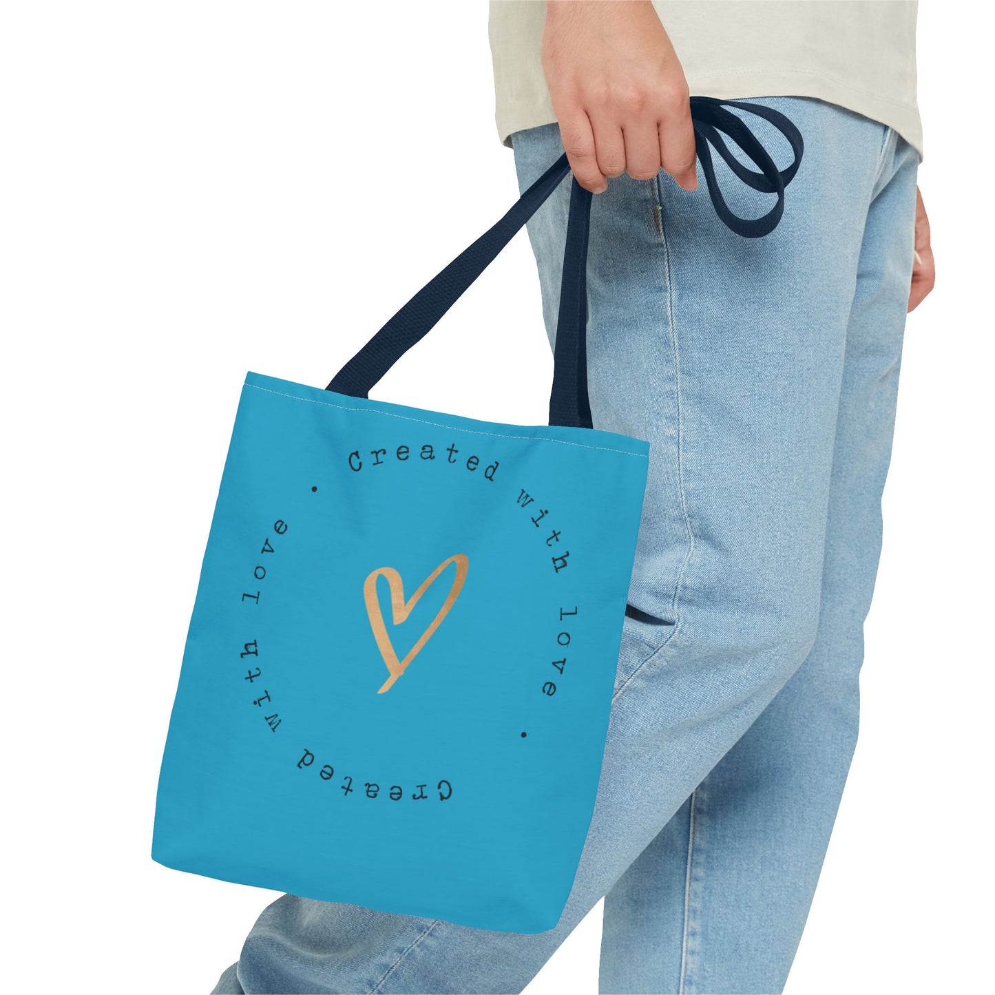 Created With Love Tote Bag