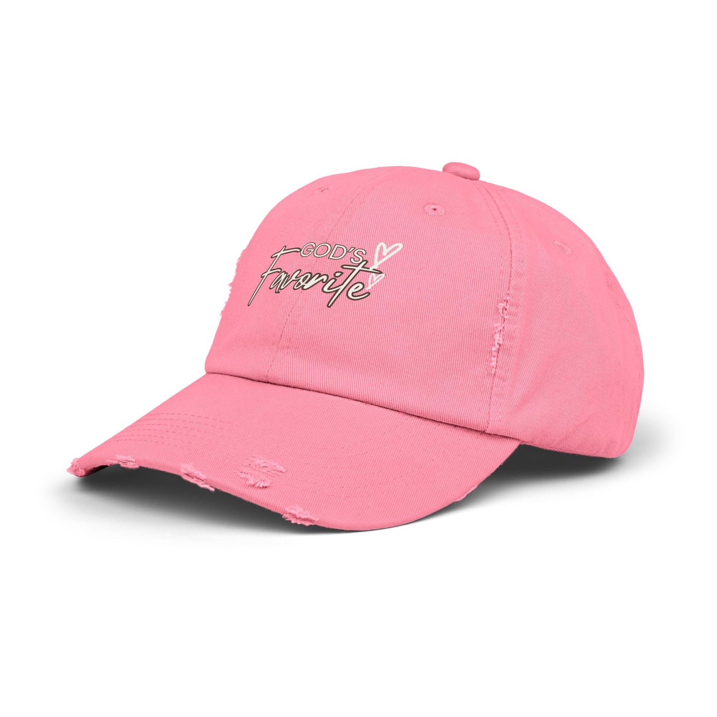 God’s Favorite Unisex Distressed Cap