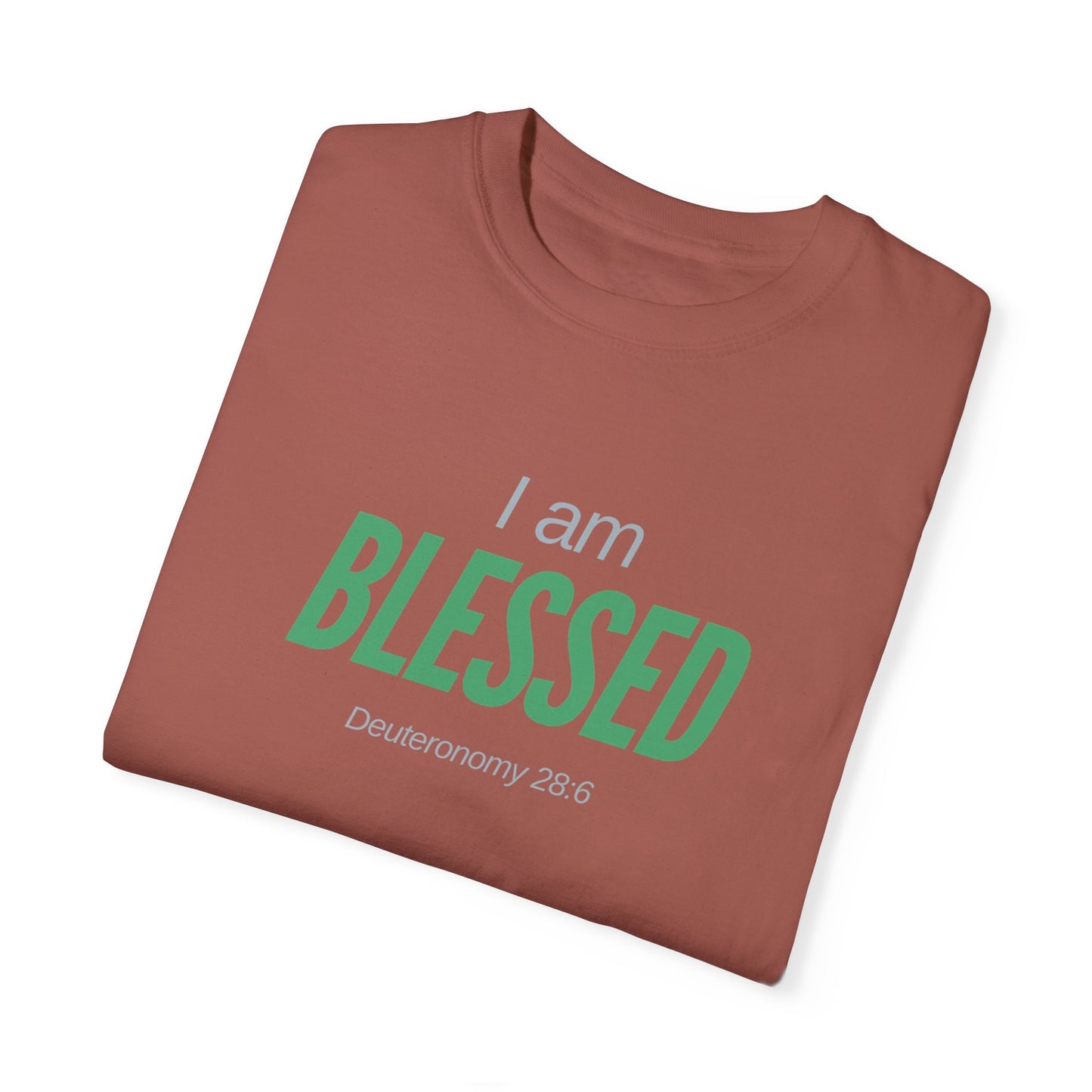 I Am Blessed Unisex Garment-Dyed T-shirt