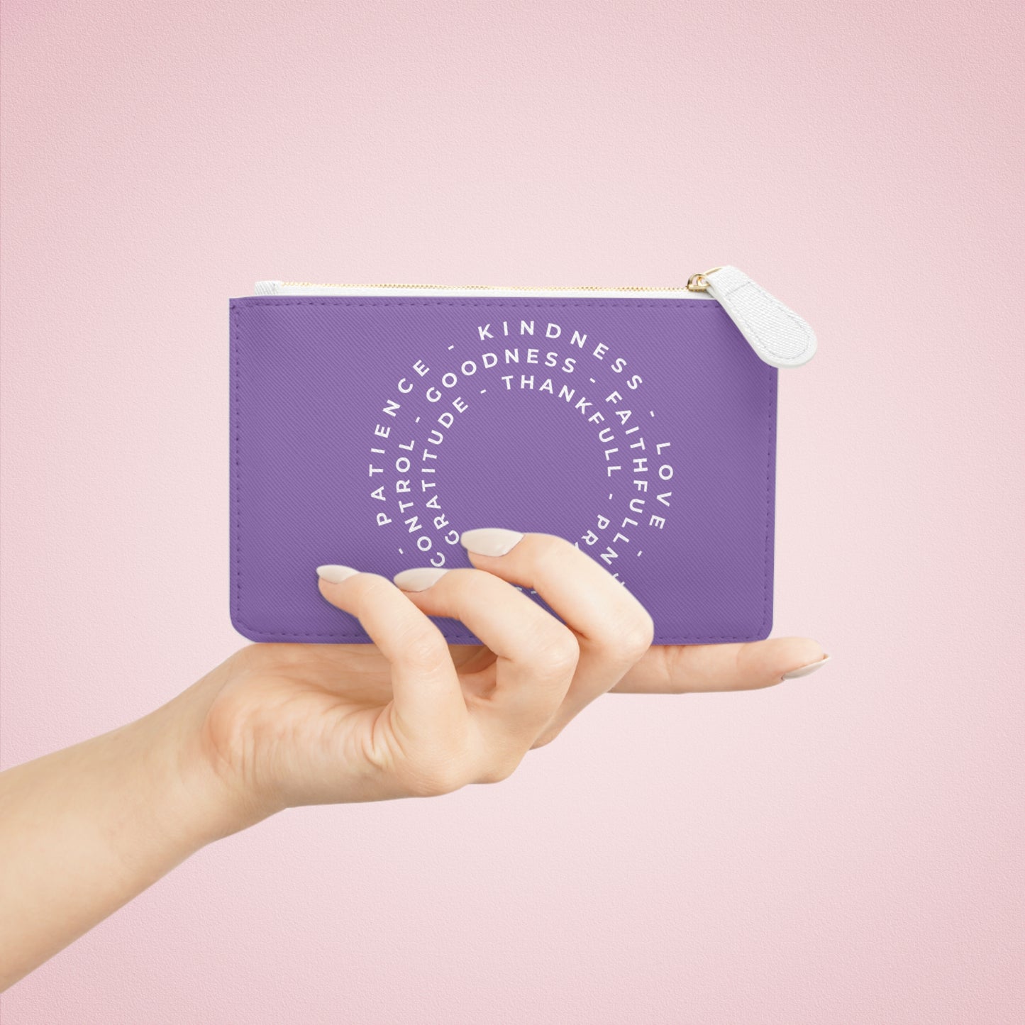 Love Joy Peace Mini Clutch Bag