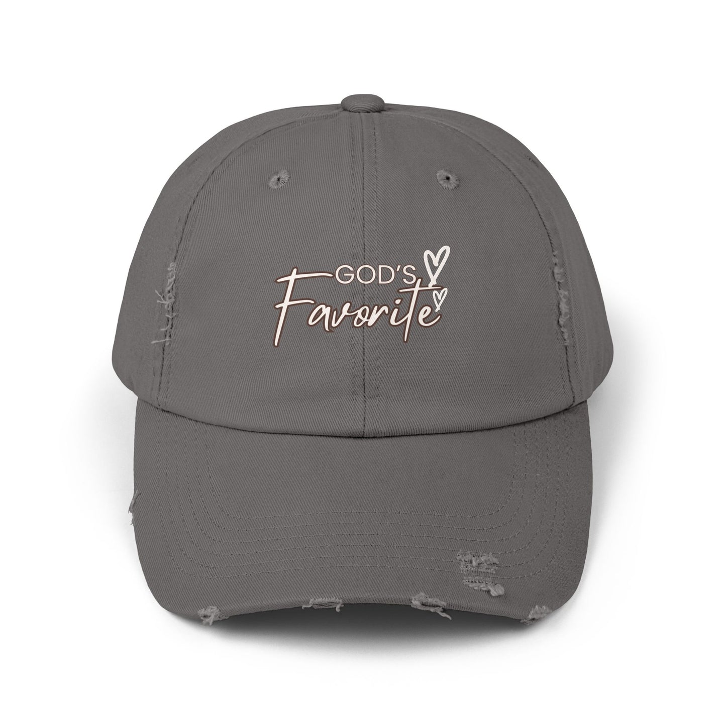 God’s Favorite Distressed Cap