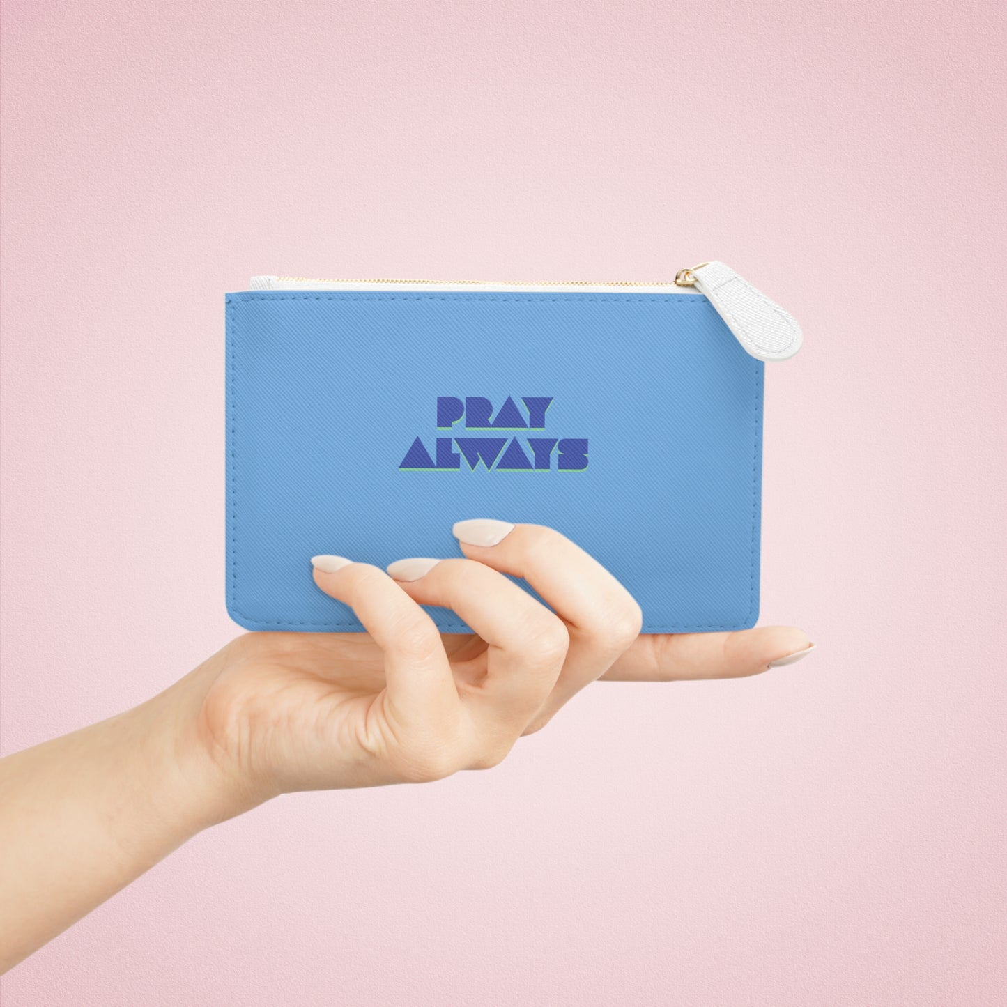 Pray Always Mini Clutch Bag
