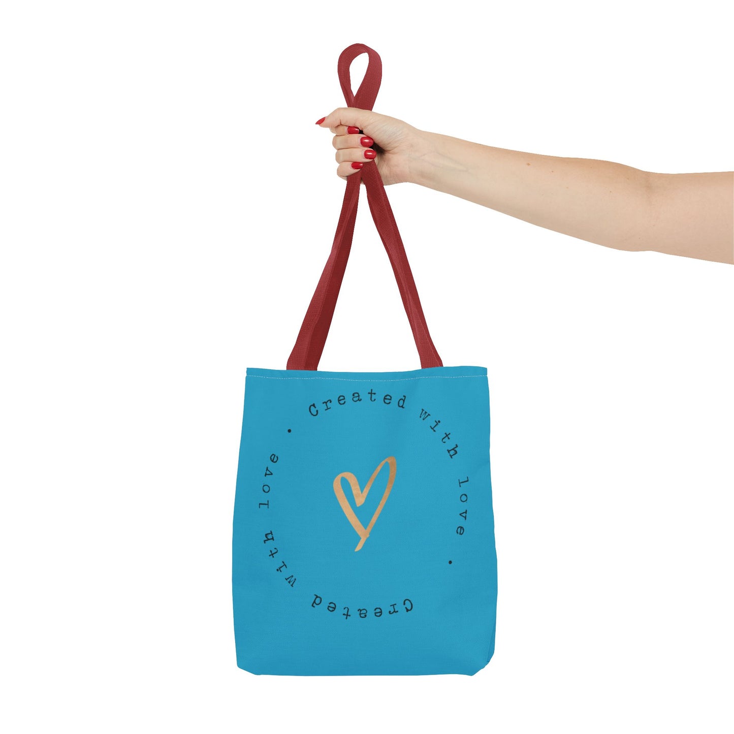 Created With Love Tote Bag
