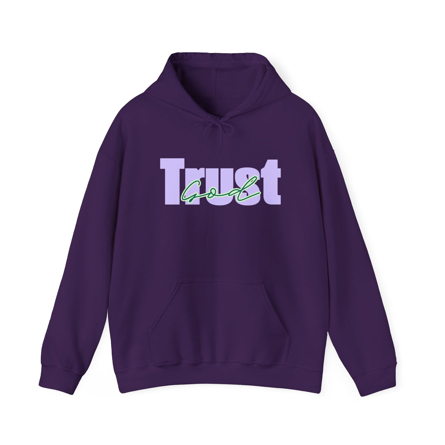Trust God Unisex Heavy Blend™ Hooded Sweatshirt