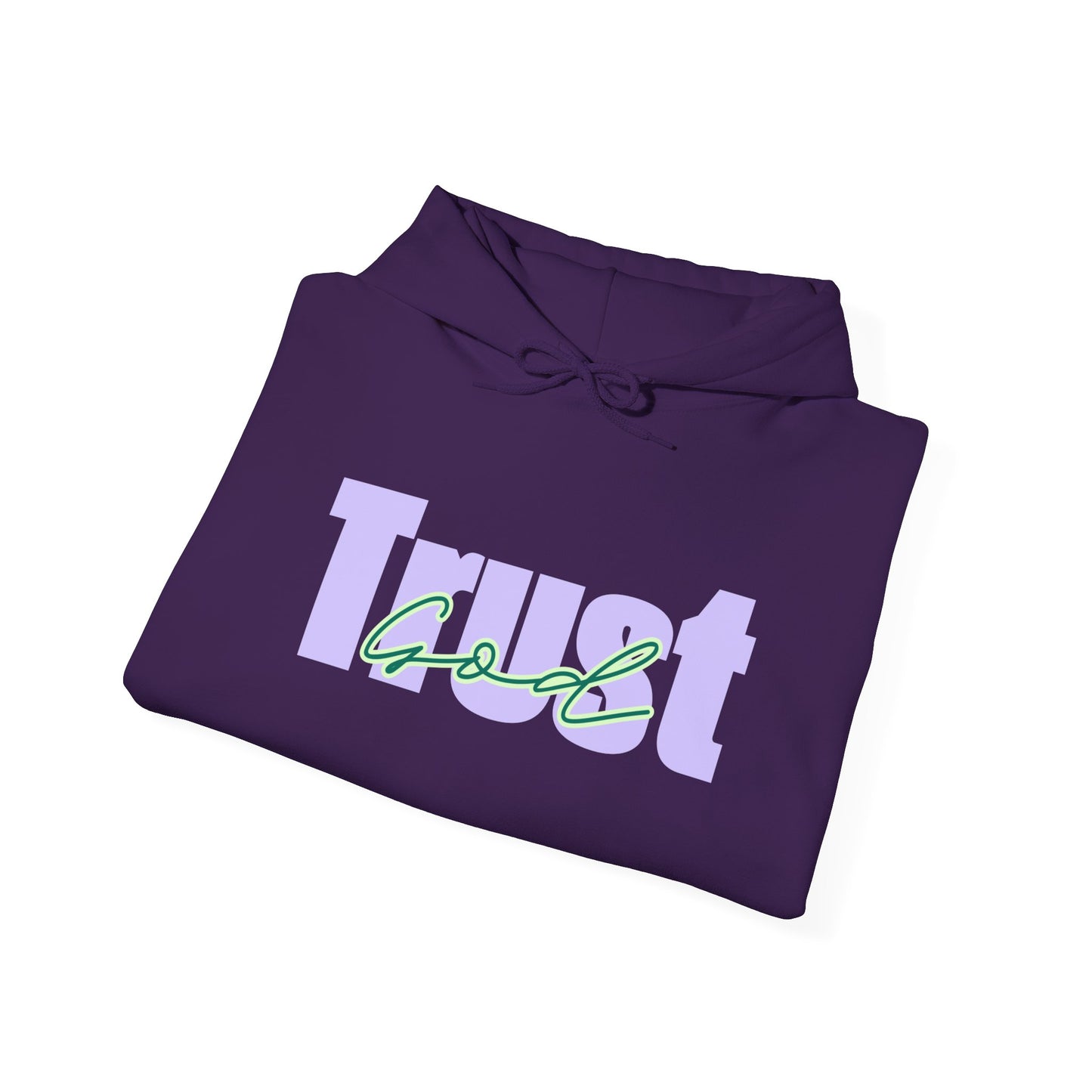 Trust God Unisex Heavy Blend™ Hooded Sweatshirt