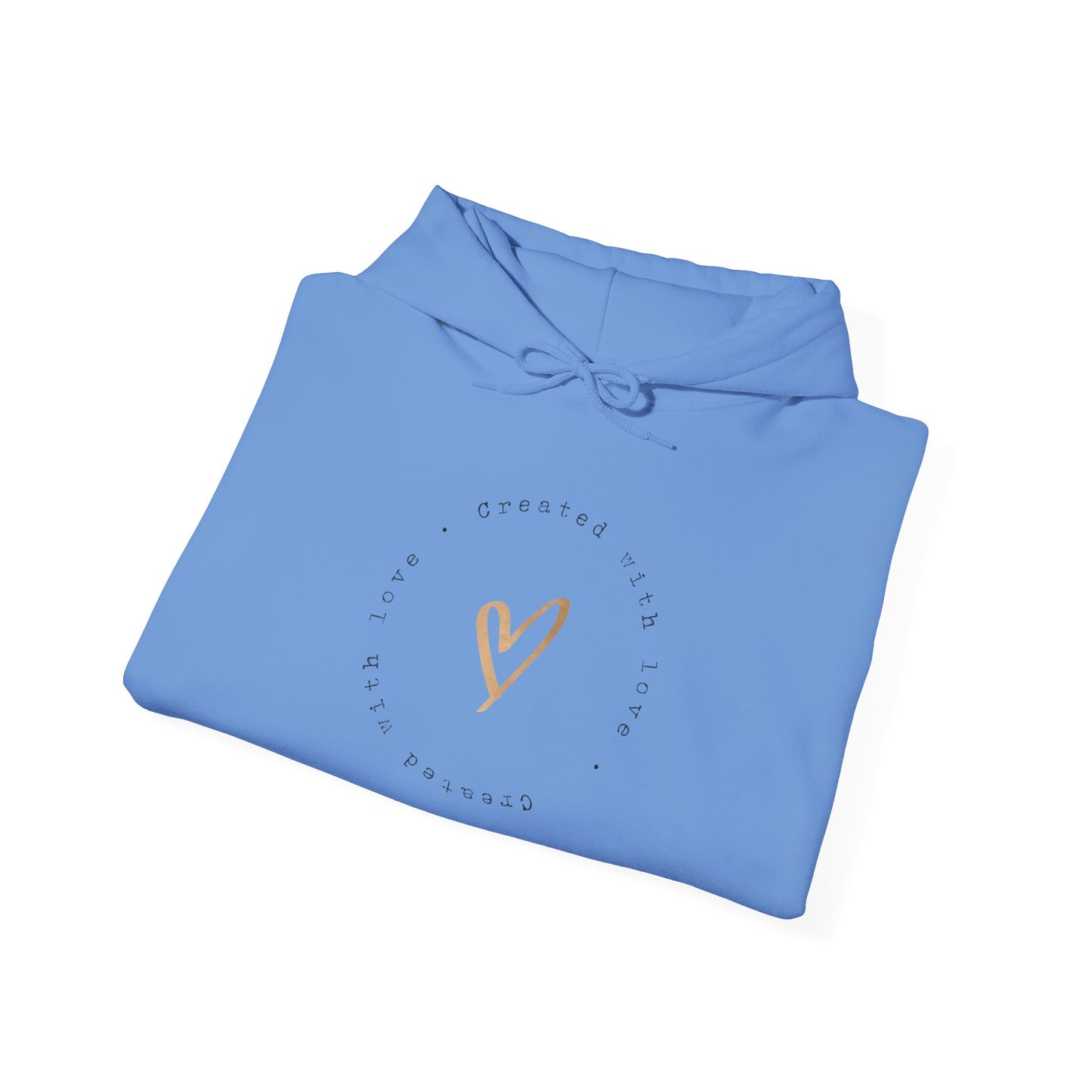 Created With Love Unisex Heavy Blend™ Hooded Sweatshirt