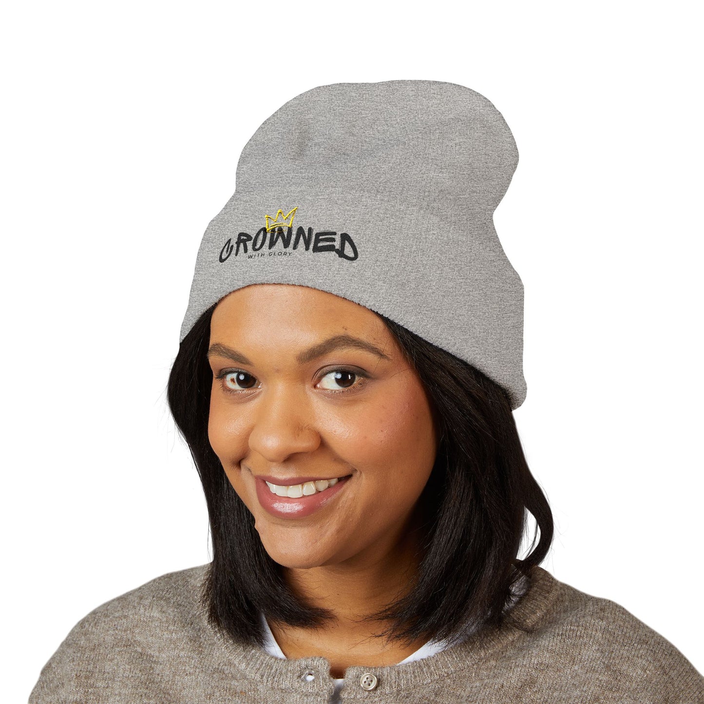 Crowned Classic Cuffed Beanie