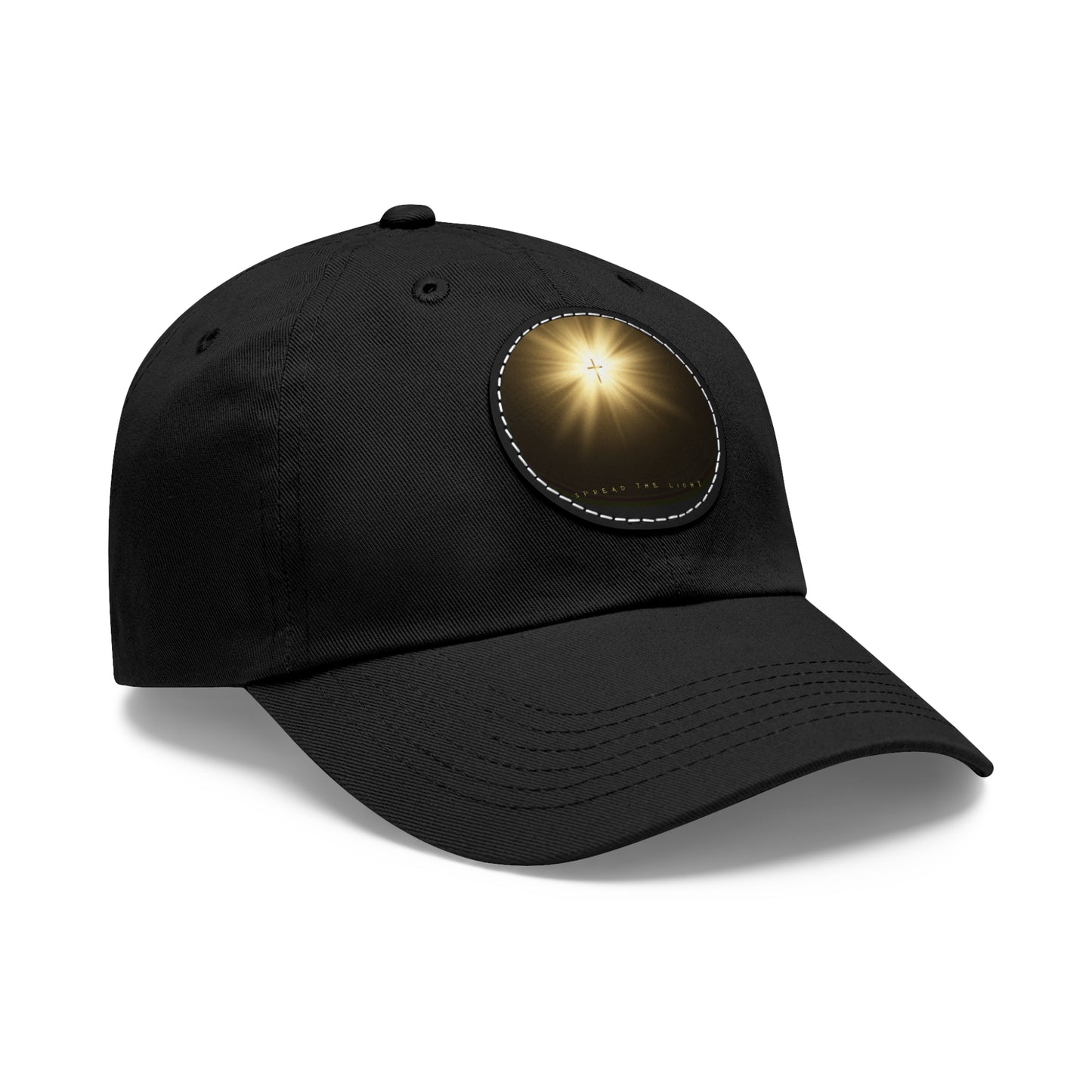 Spread The Light Leather Patch (Round)