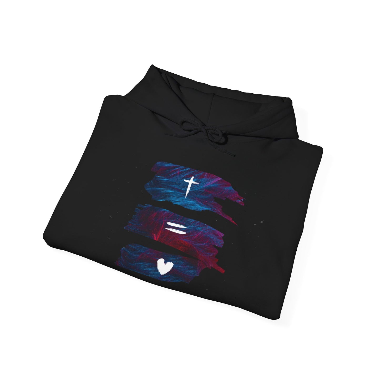Jesus equals Love Hooded Sweatshirt