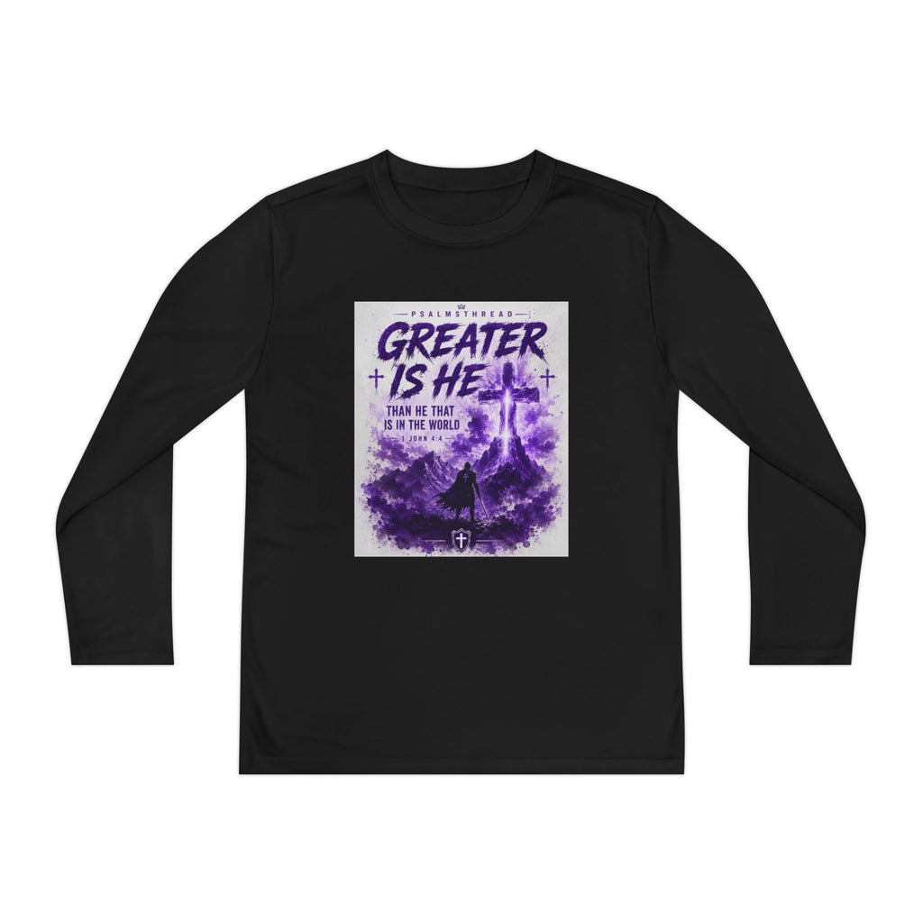 Greater is He