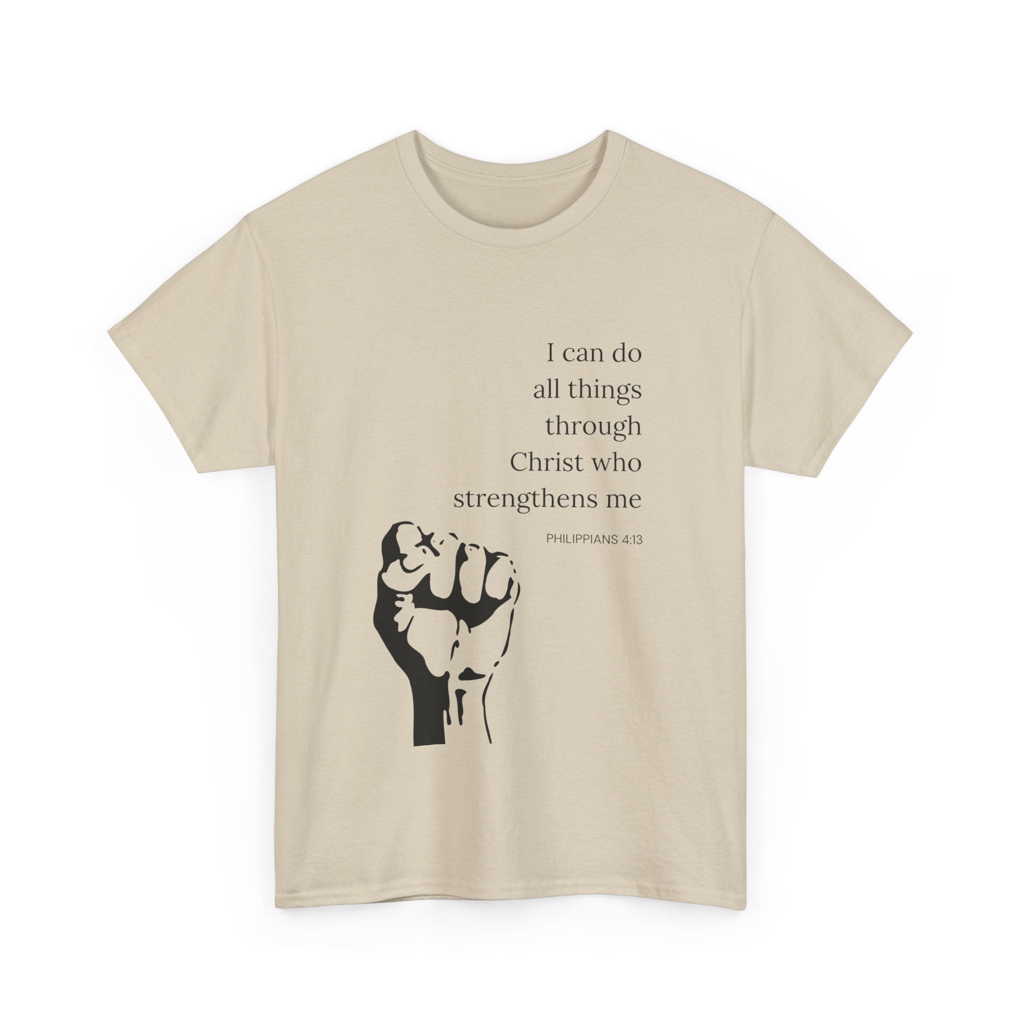 I Can Do All Things Unisex Heavy Cotton Tee