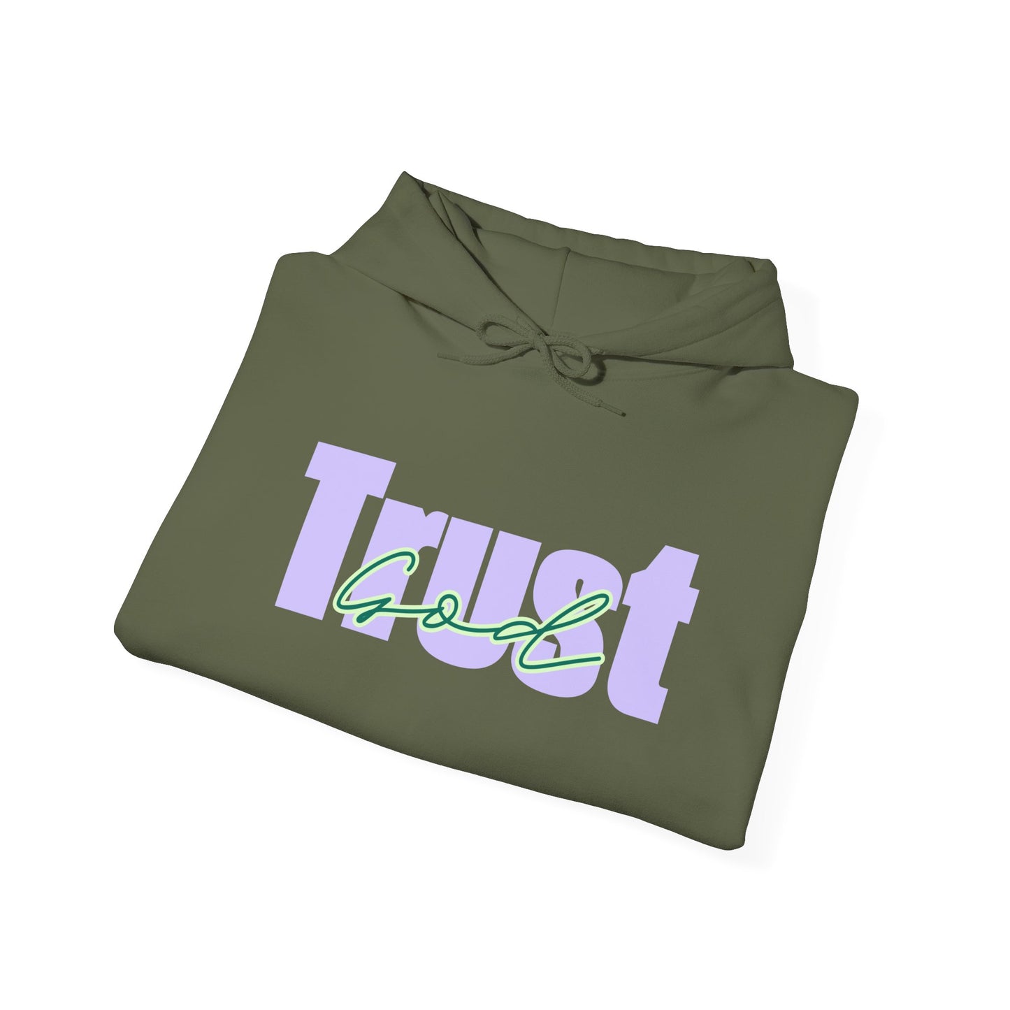 Trust God Unisex Heavy Blend™ Hooded Sweatshirt