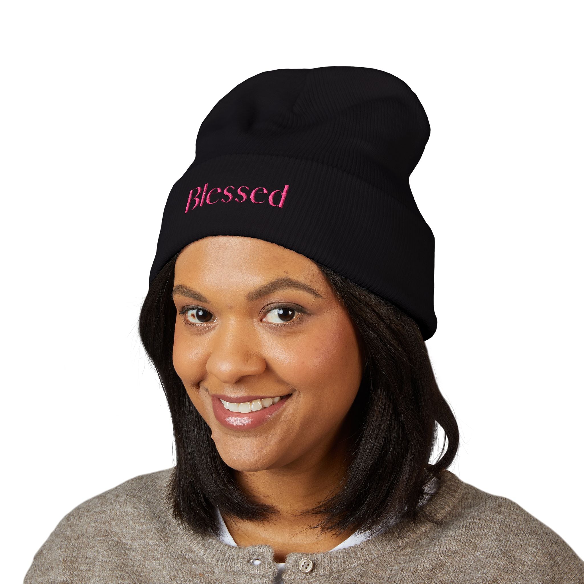 Blessed Embroidered Beanie
