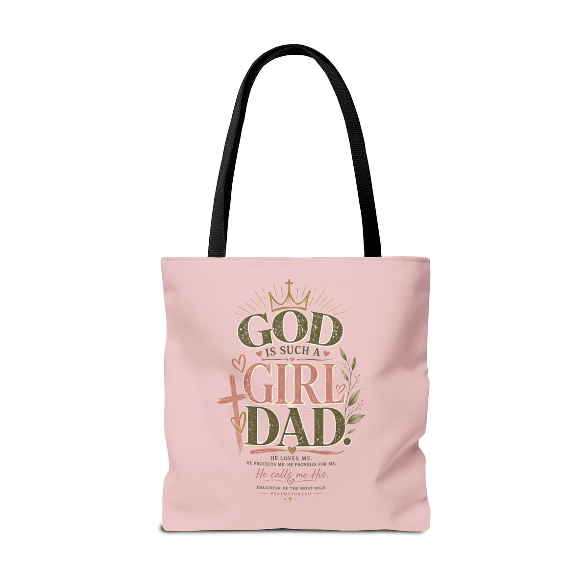 Girl Dad Tote Bag