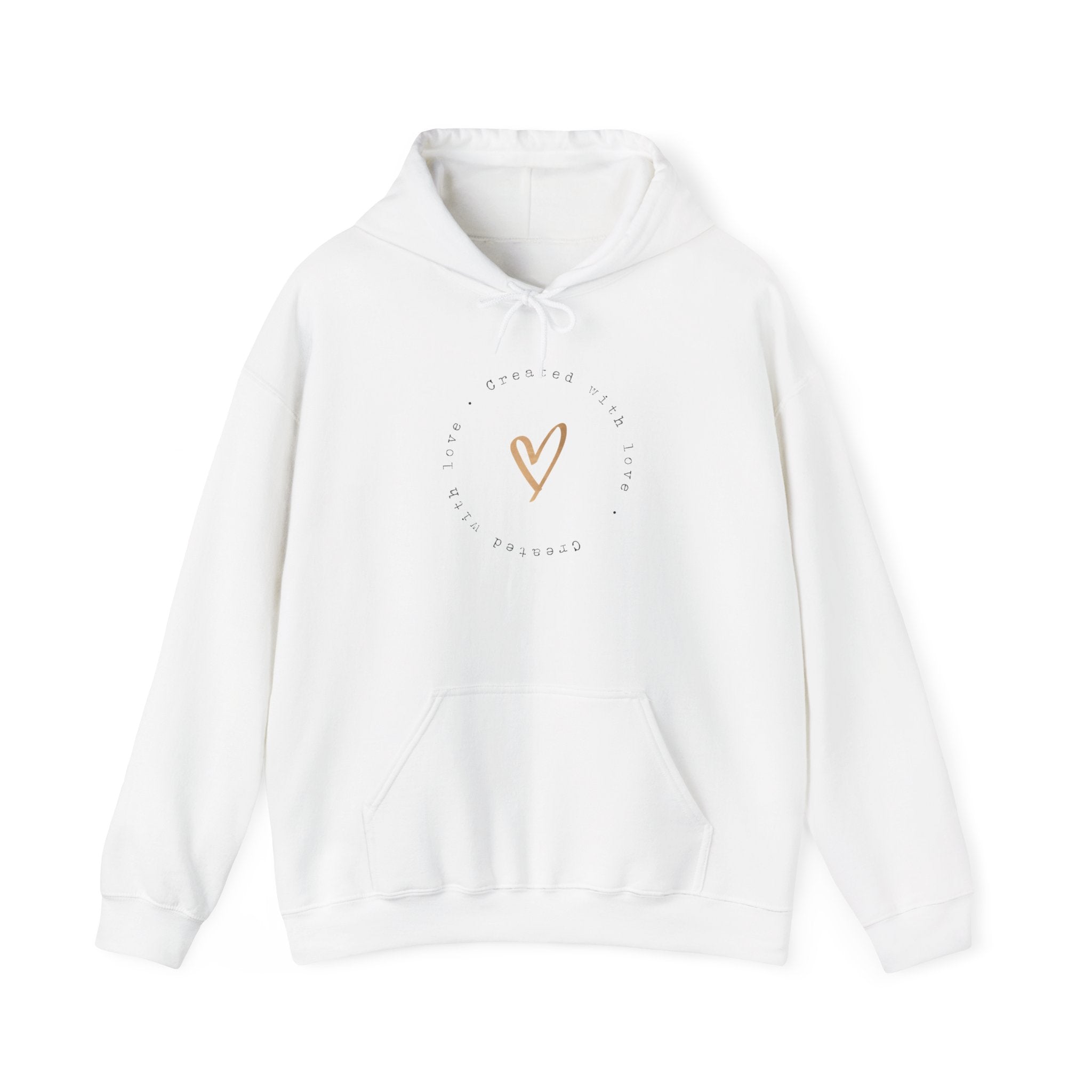 Created With Love Unisex Heavy Blend™ Hooded Sweatshirt