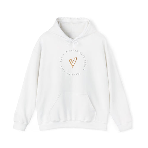 Created With Love Unisex Heavy Blend™ Hooded Sweatshirt
