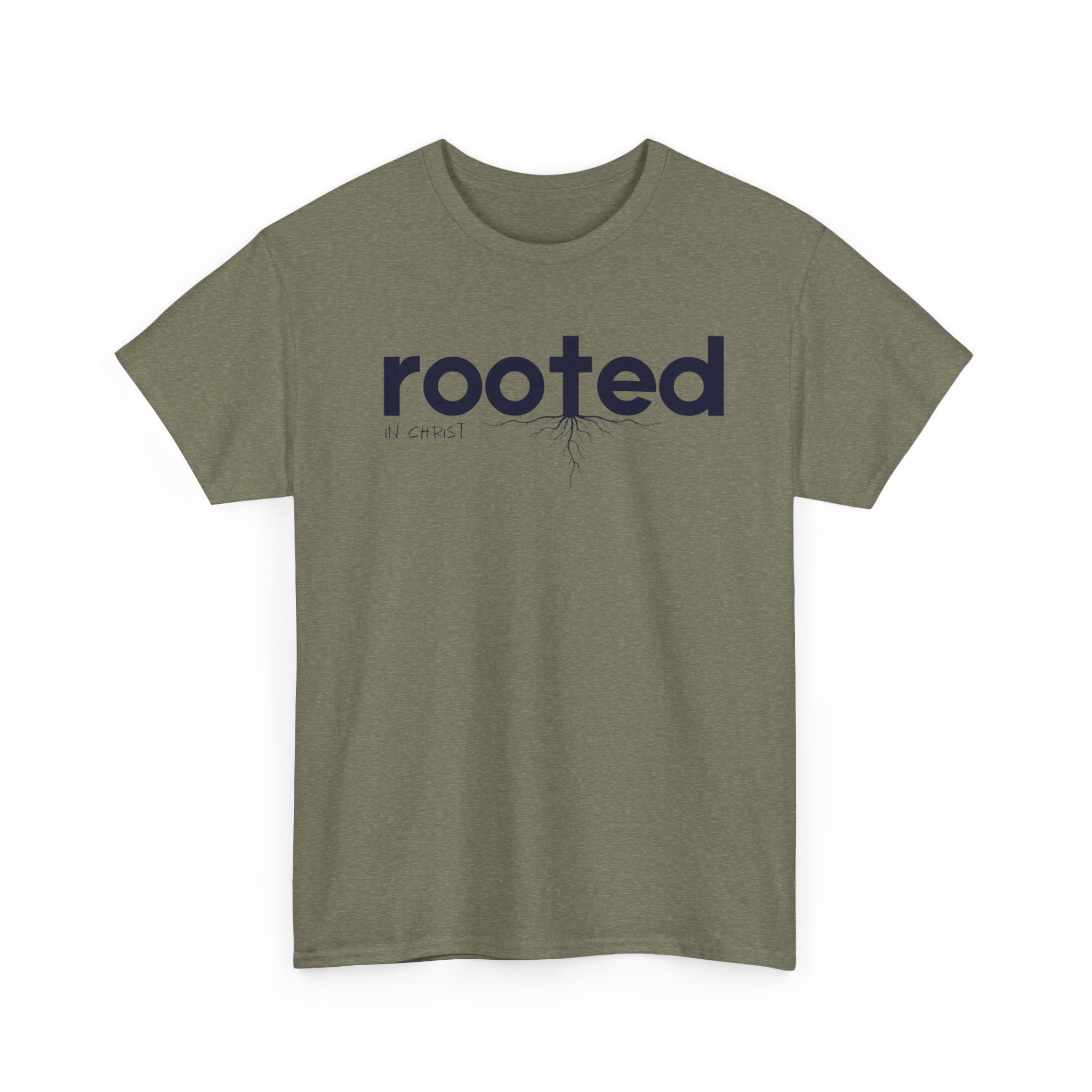 Rooted In Christ Cotton Tee