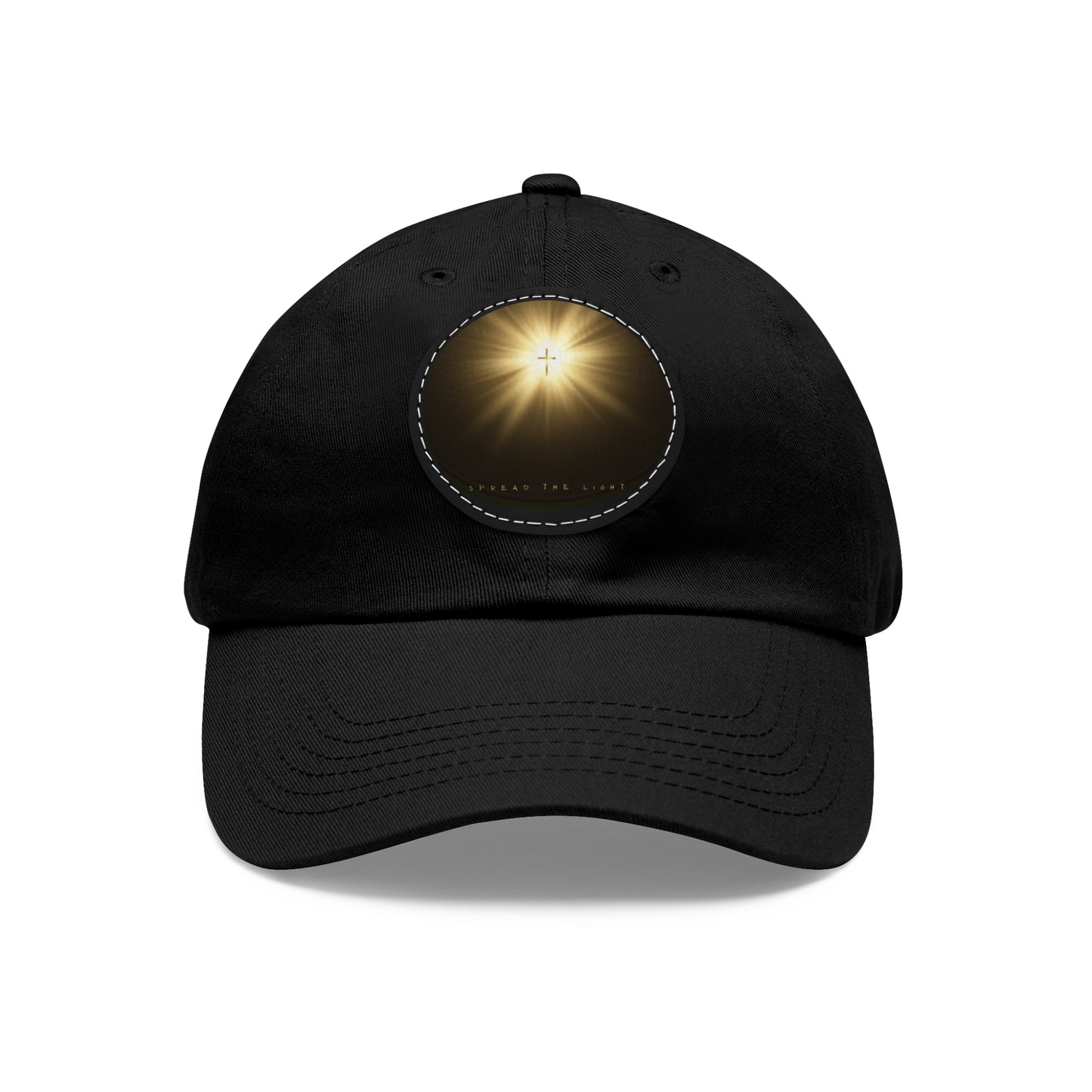 Spread The Light Leather Patch (Round)