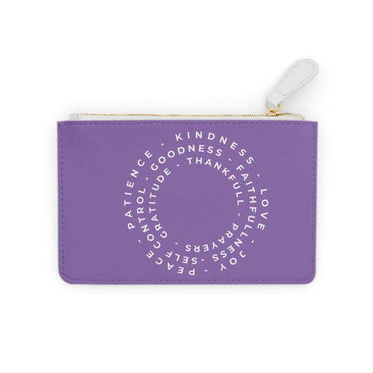 Love Joy Peace Mini Clutch Bag