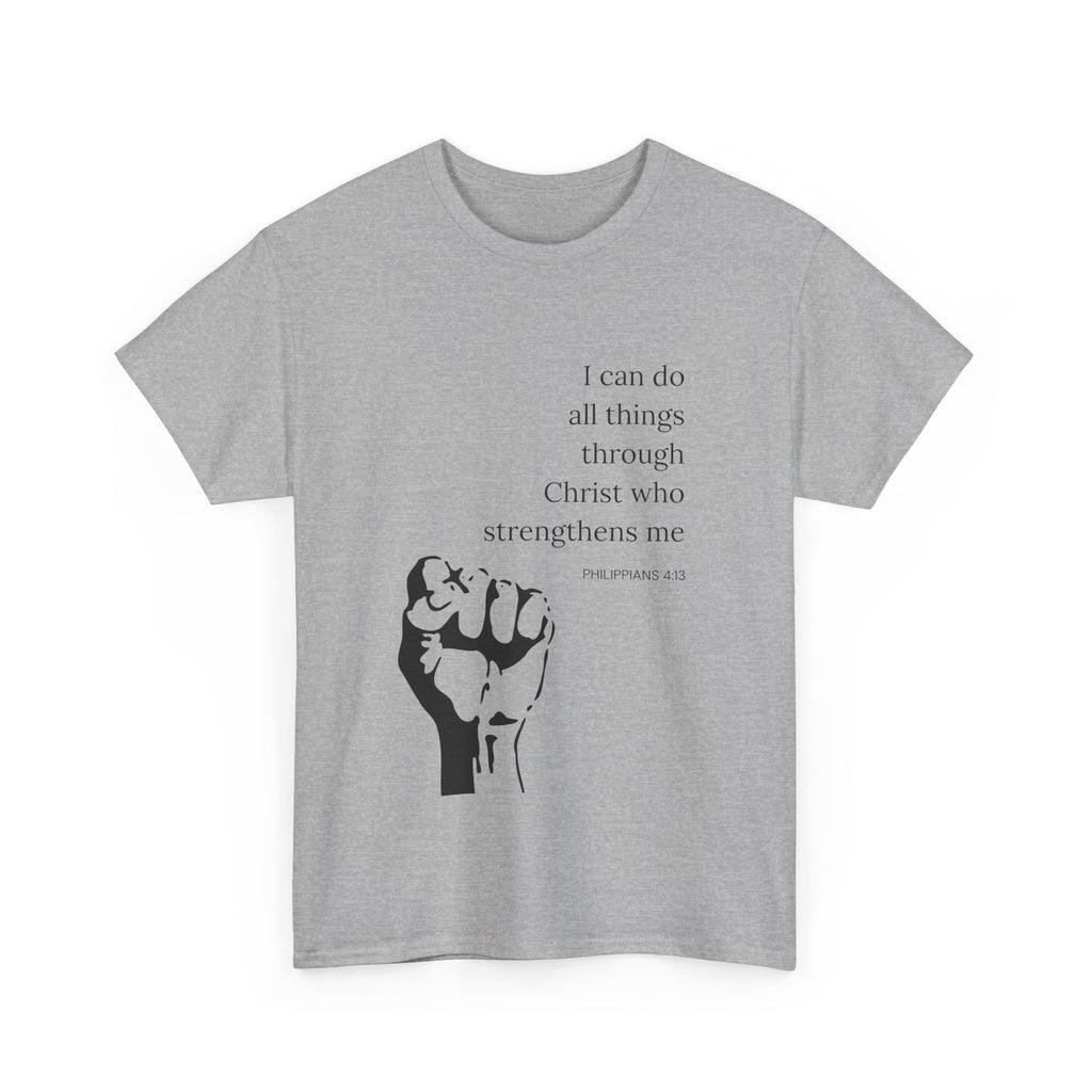 I Can Do All Things Unisex Heavy Cotton Tee