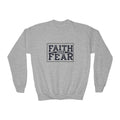 Faith Over Fear Youth Crewneck Sweatshirt