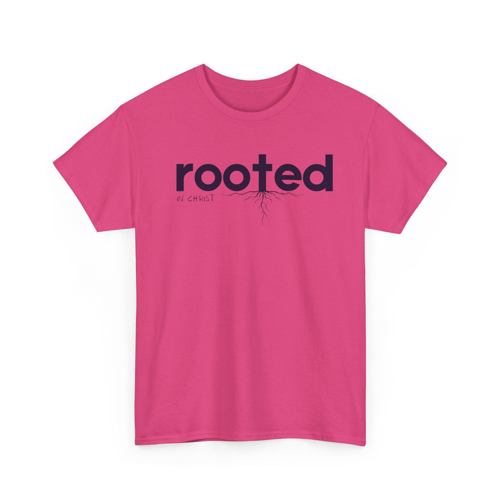 Rooted In Christ Cotton Tee
