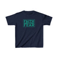 Faith Over Fear Kids Heavy Cotton Tee