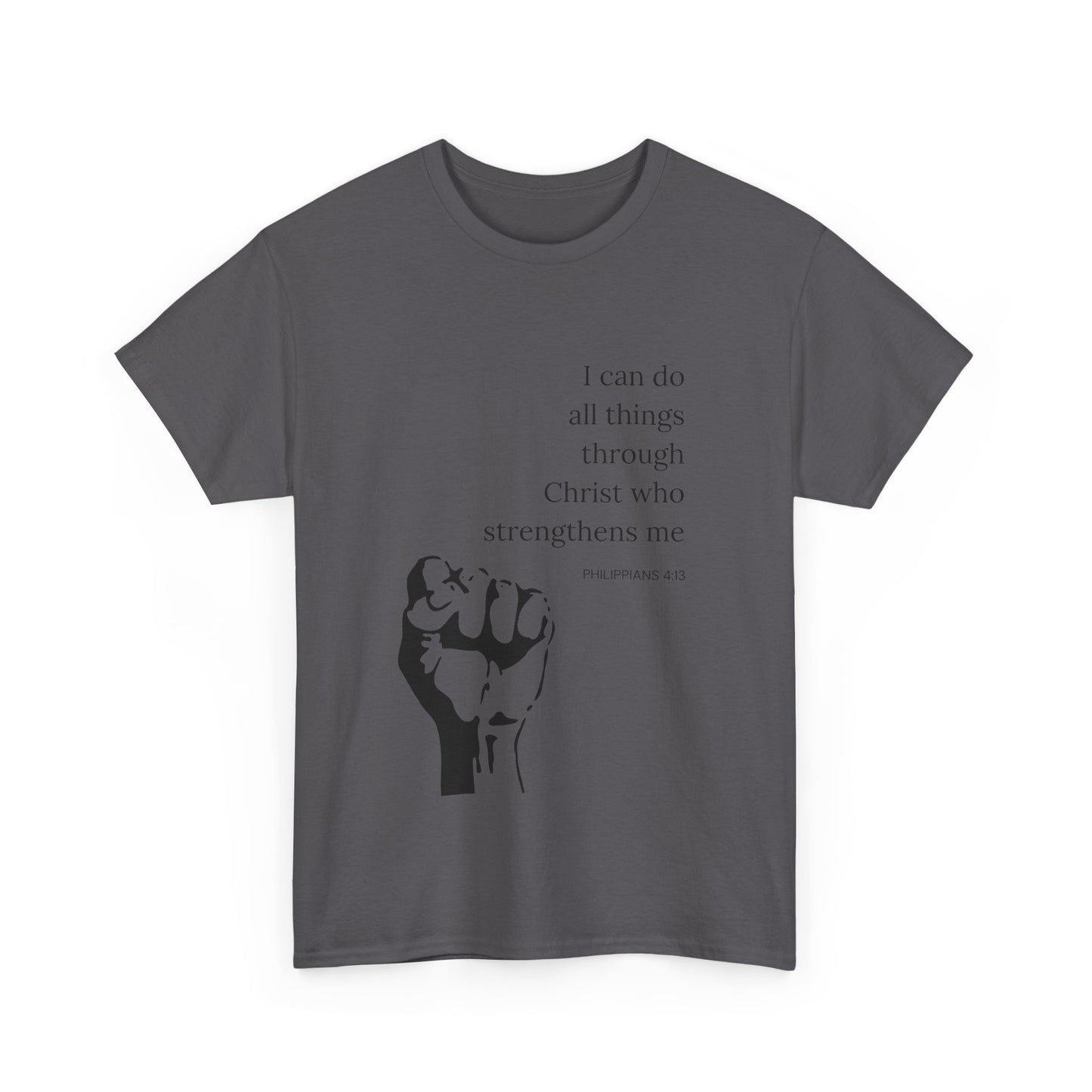 I Can Do All Things Unisex Heavy Cotton Tee