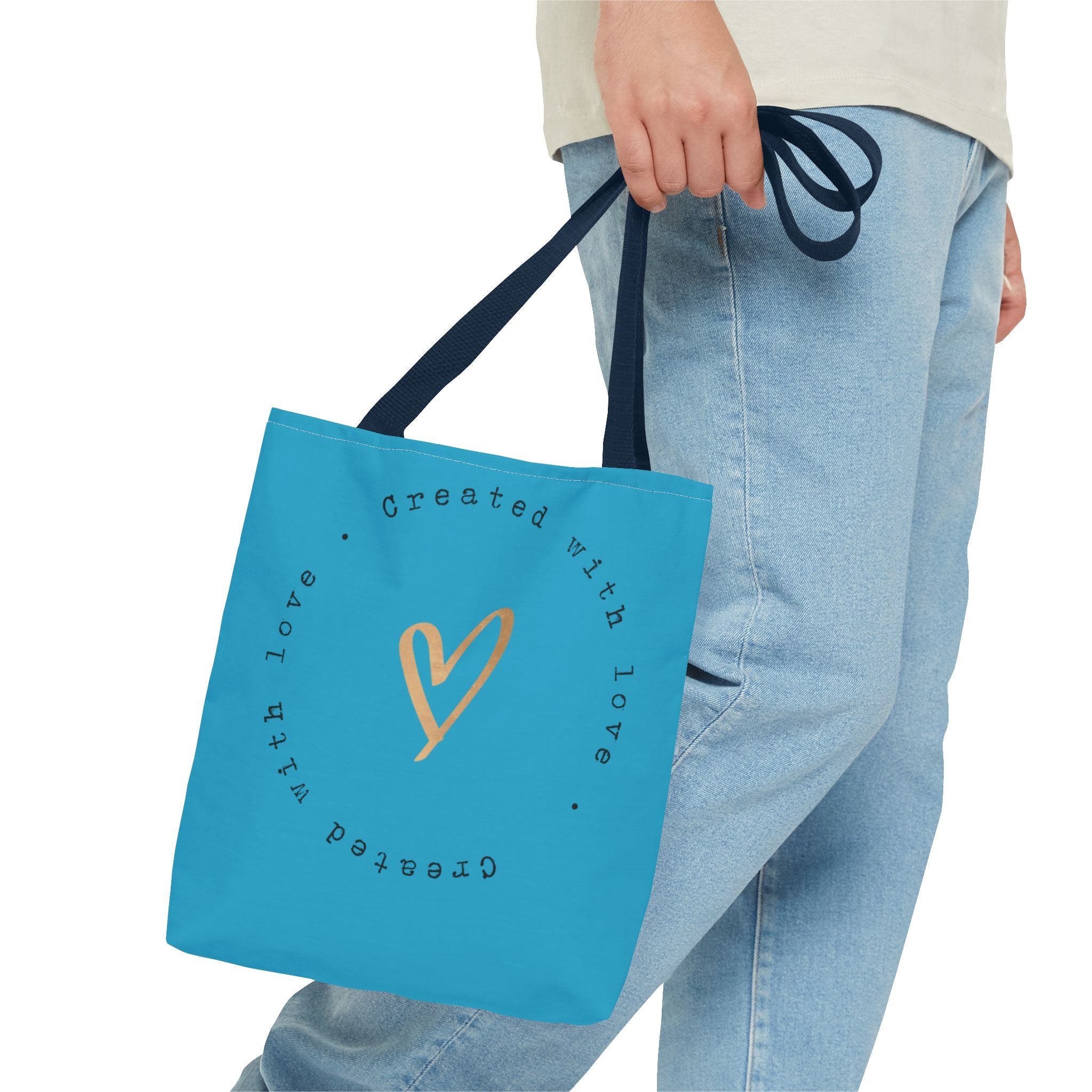 Created With Love Tote Bag