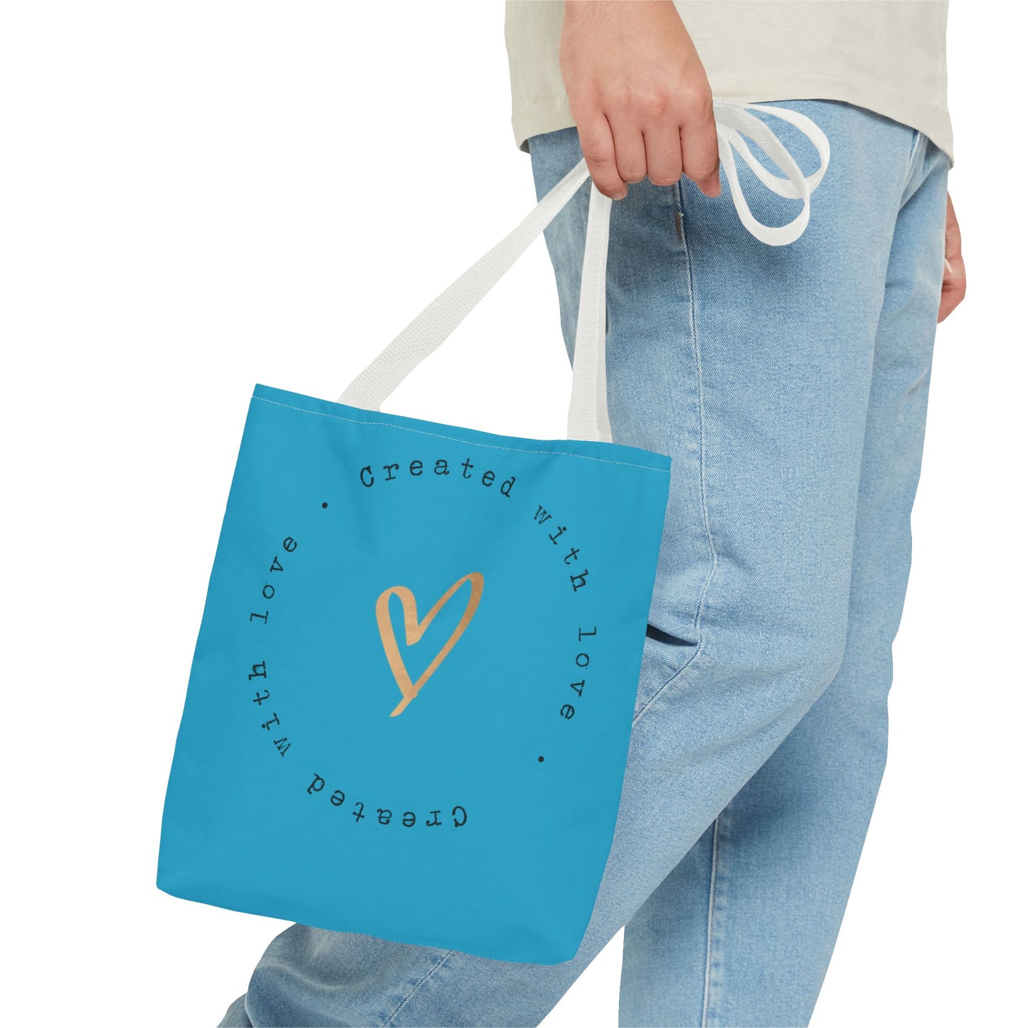 Created With Love Tote Bag