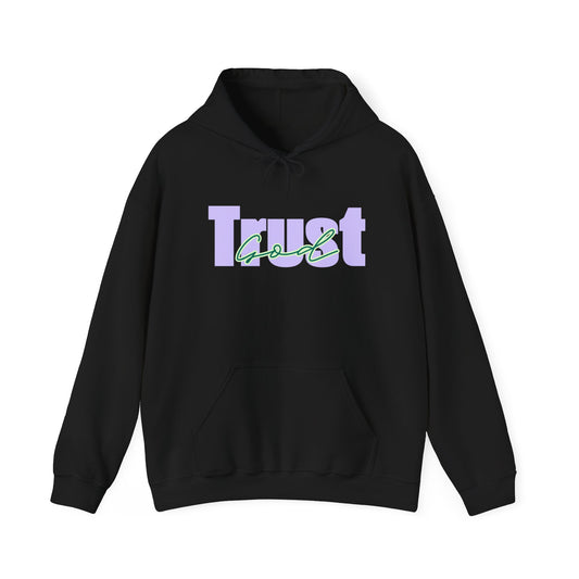 Trust God Unisex Heavy Blend™ Hooded Sweatshirt