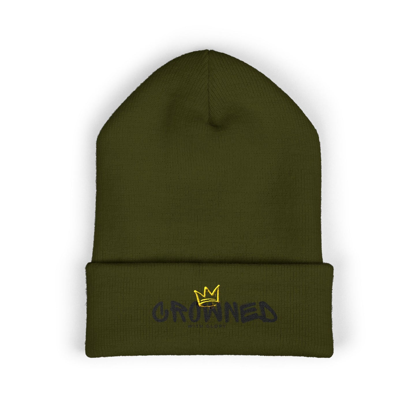 Crowned Classic Cuffed Beanie