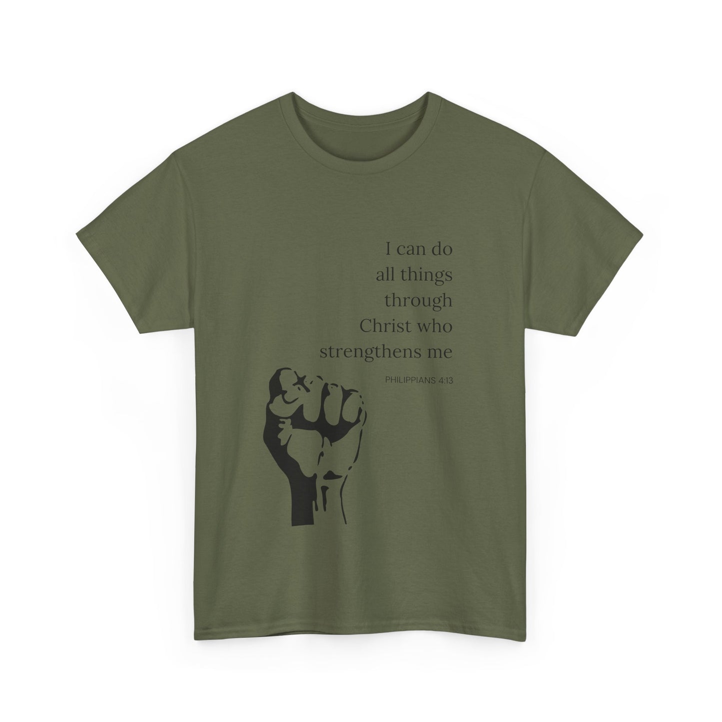 I Can Do All Things Unisex Heavy Cotton Tee